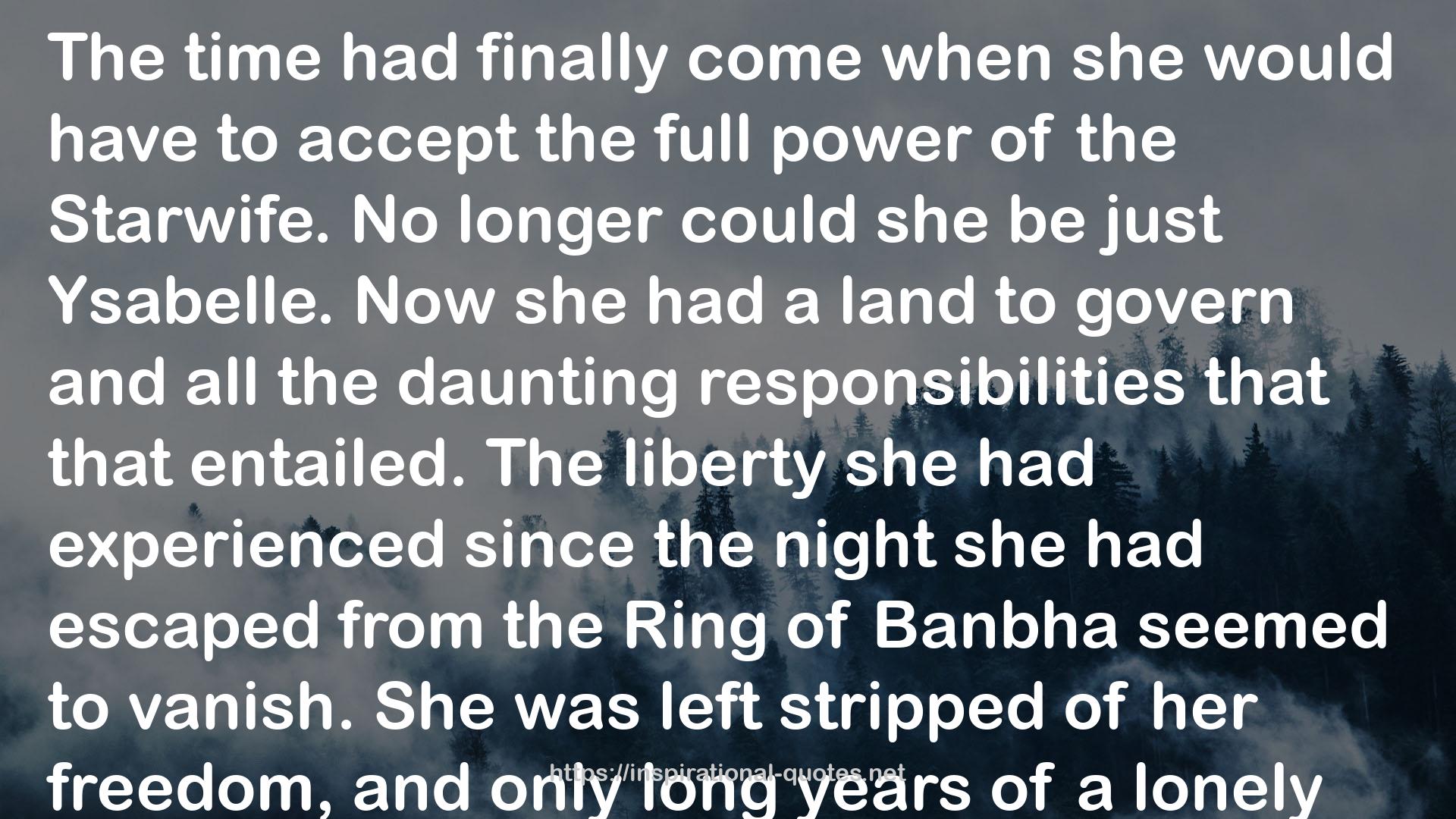 the Ring of Banbha  QUOTES