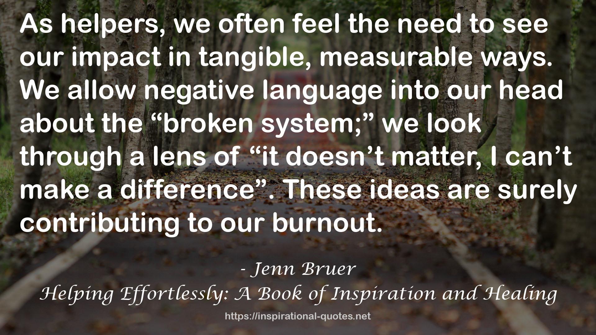 Jenn Bruer QUOTES