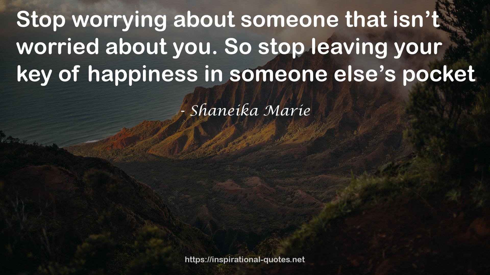 Shaneika Marie QUOTES