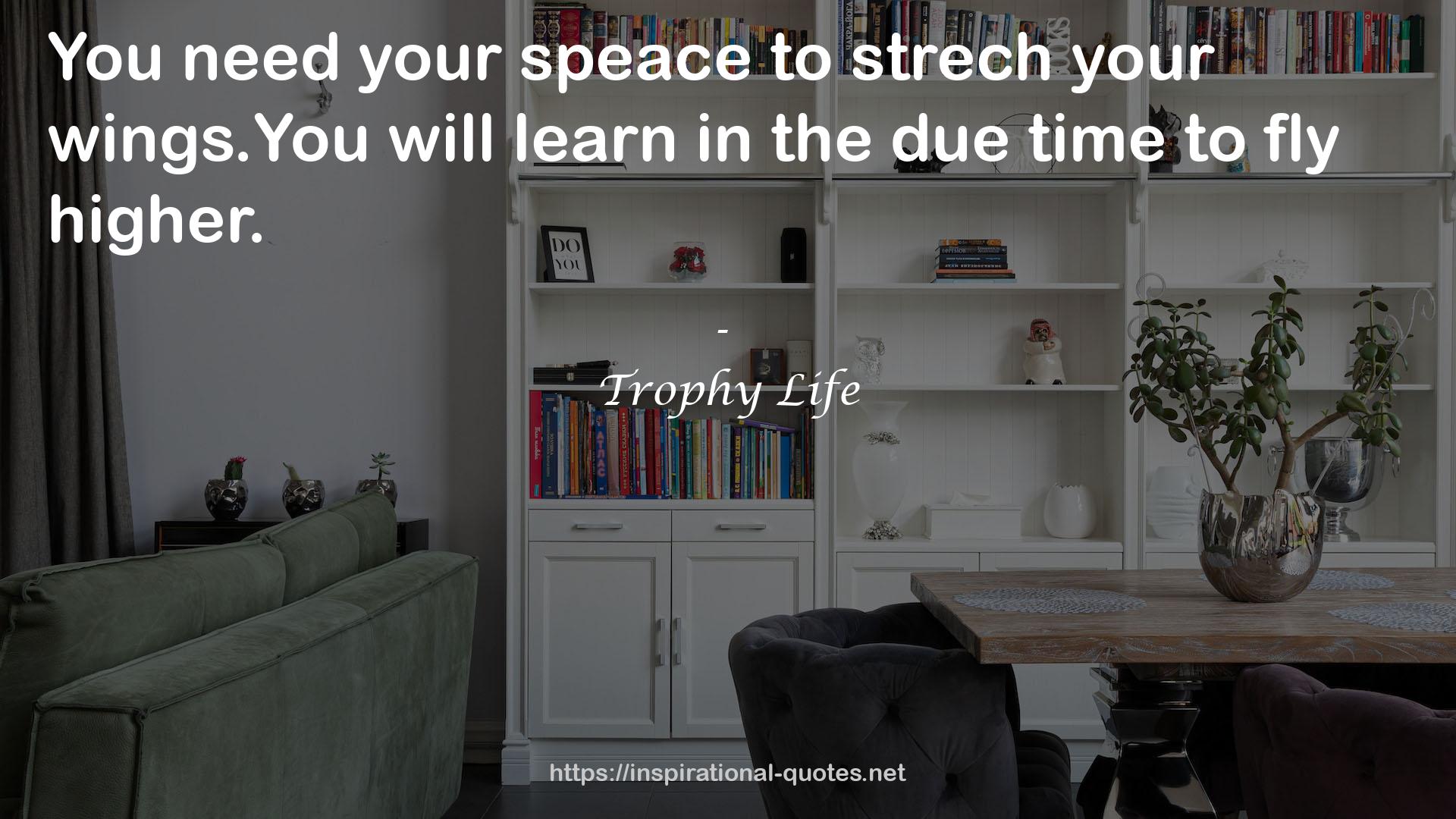 Trophy Life QUOTES