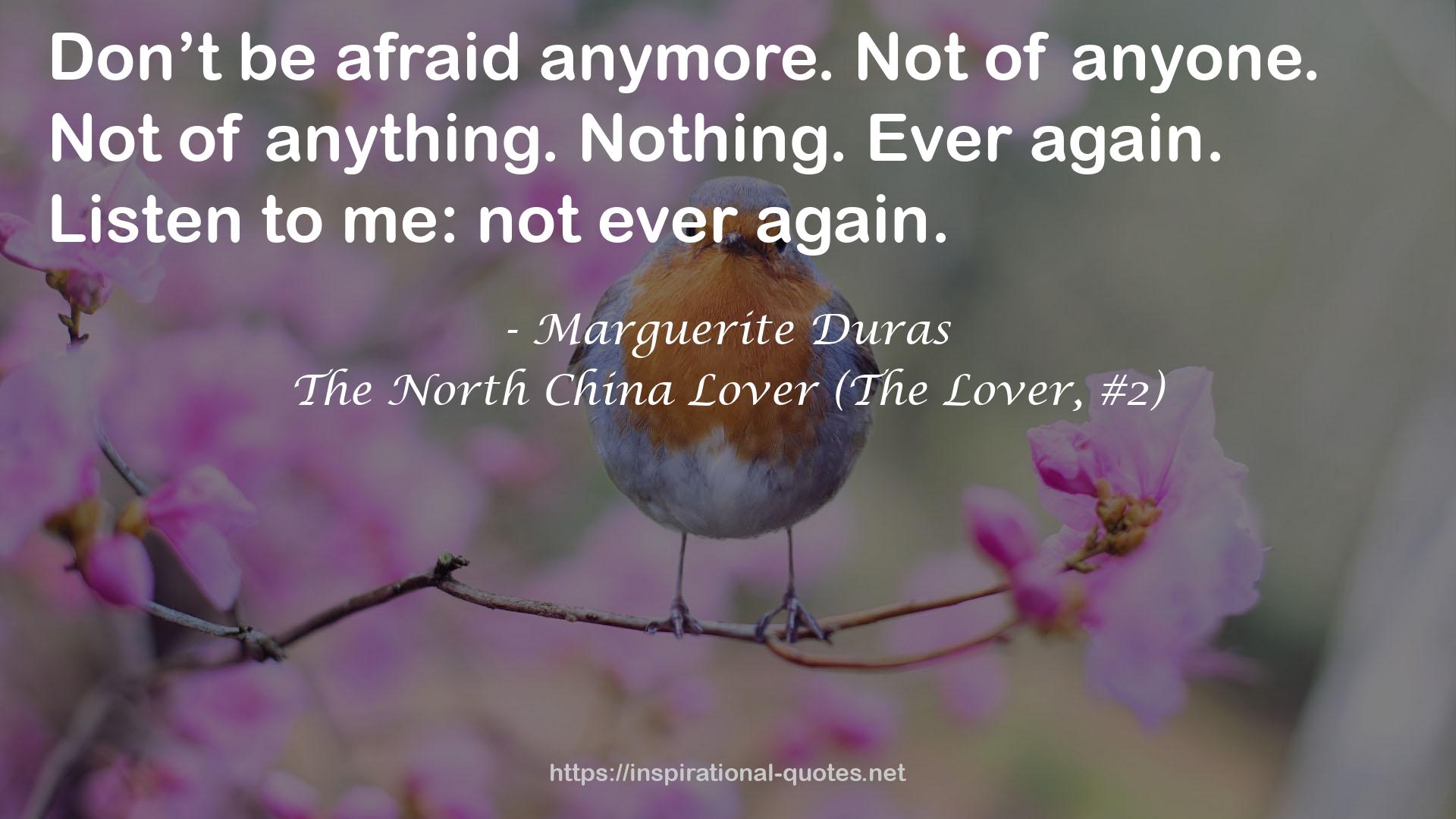 The North China Lover (The Lover, #2) QUOTES