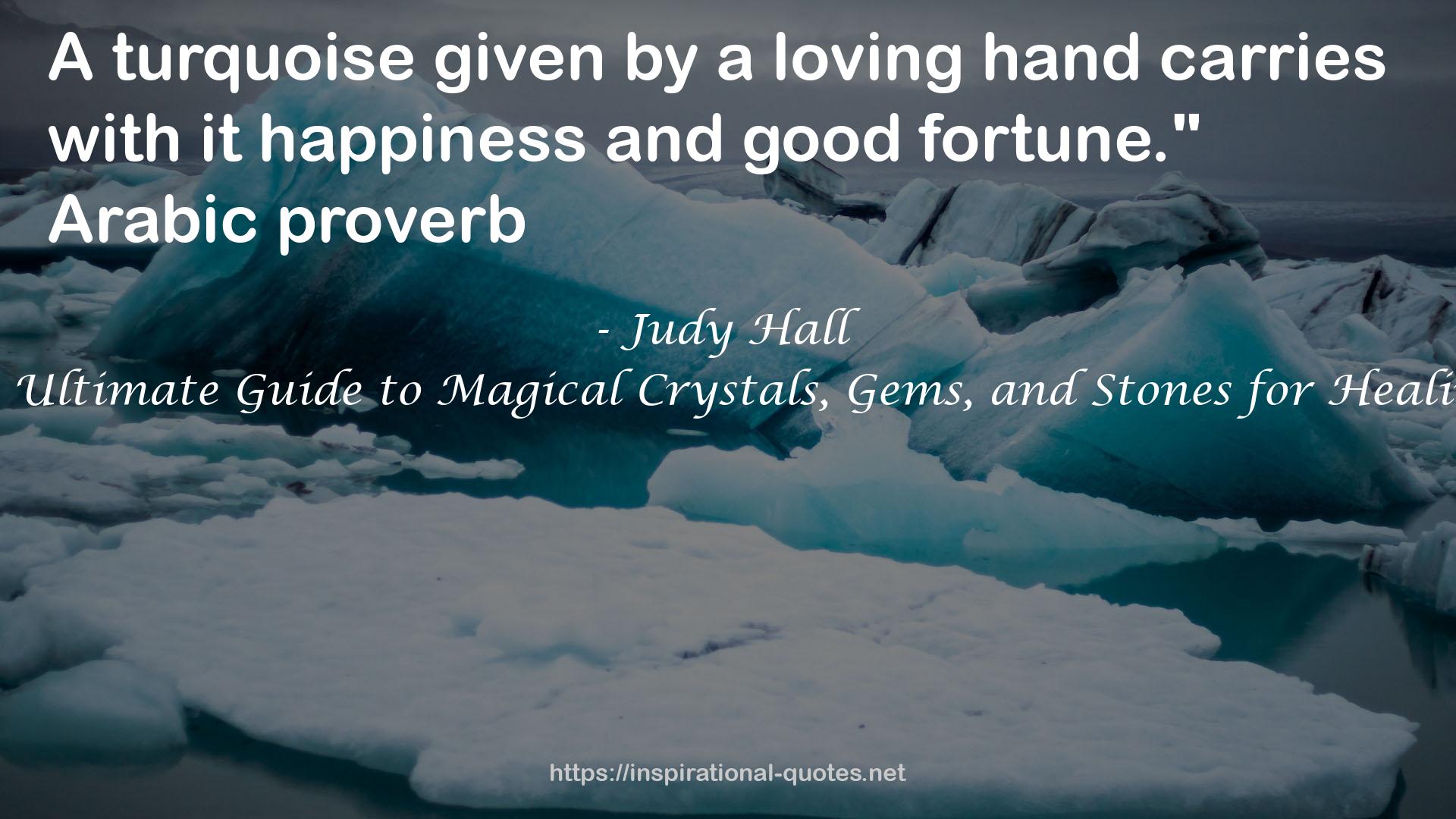 Judy Hall QUOTES