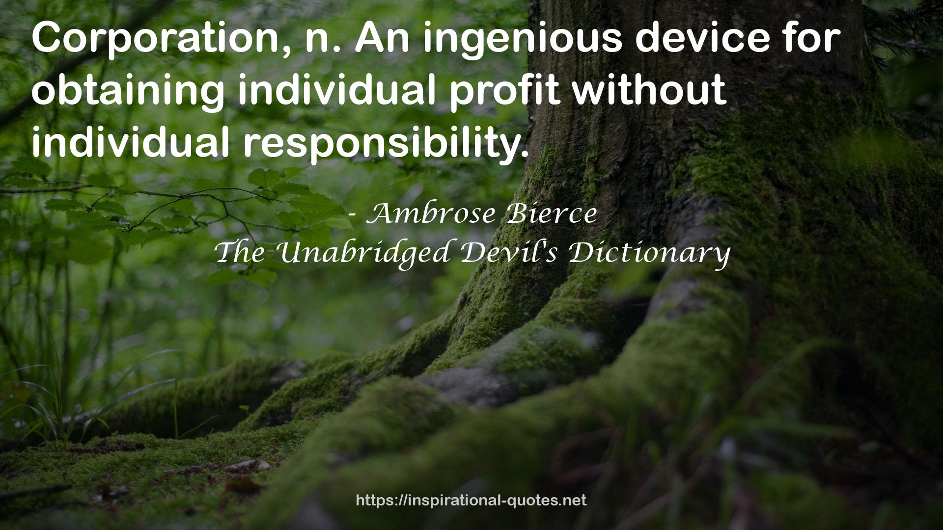 Ambrose Bierce QUOTES