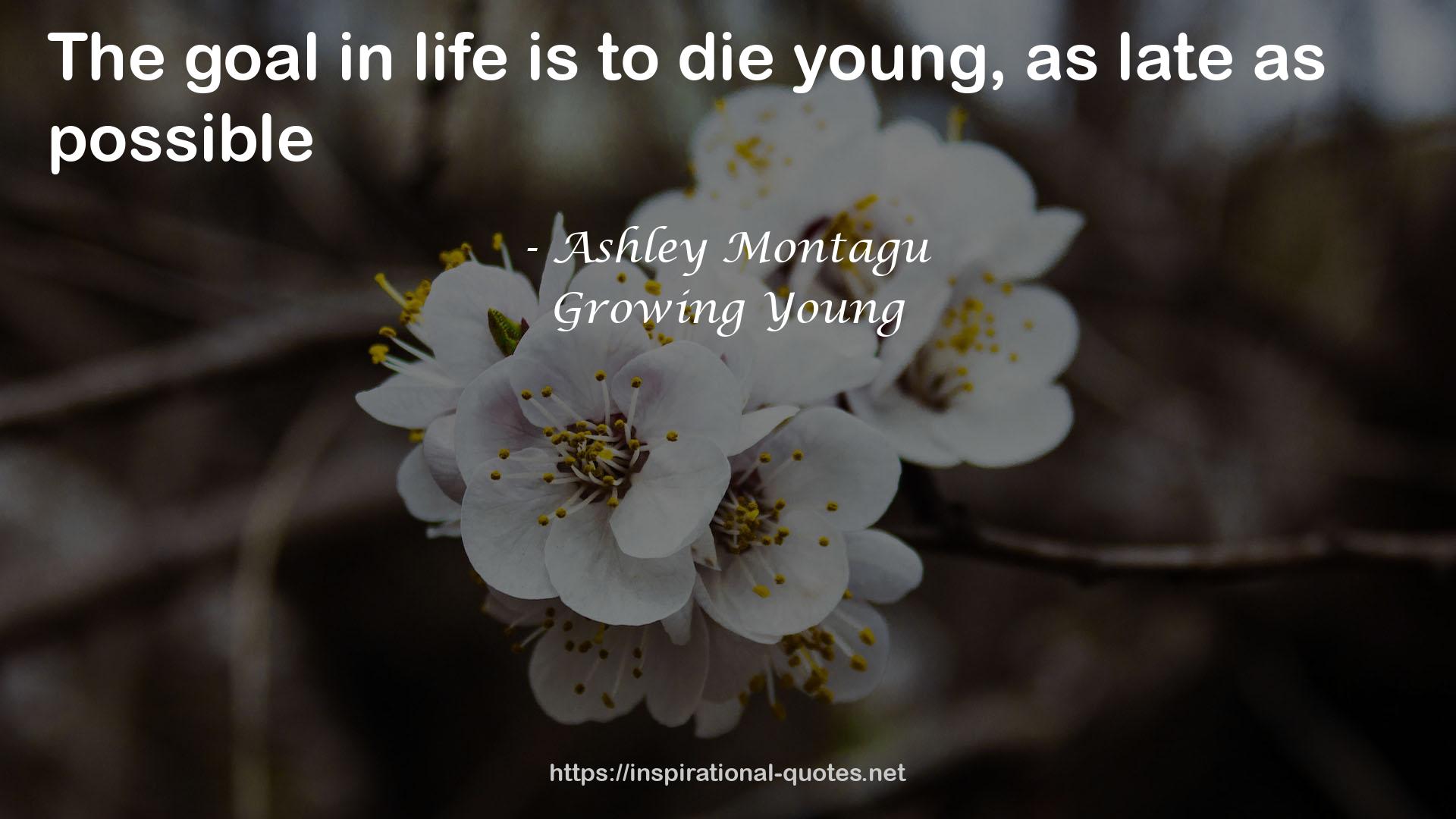 Growing Young QUOTES