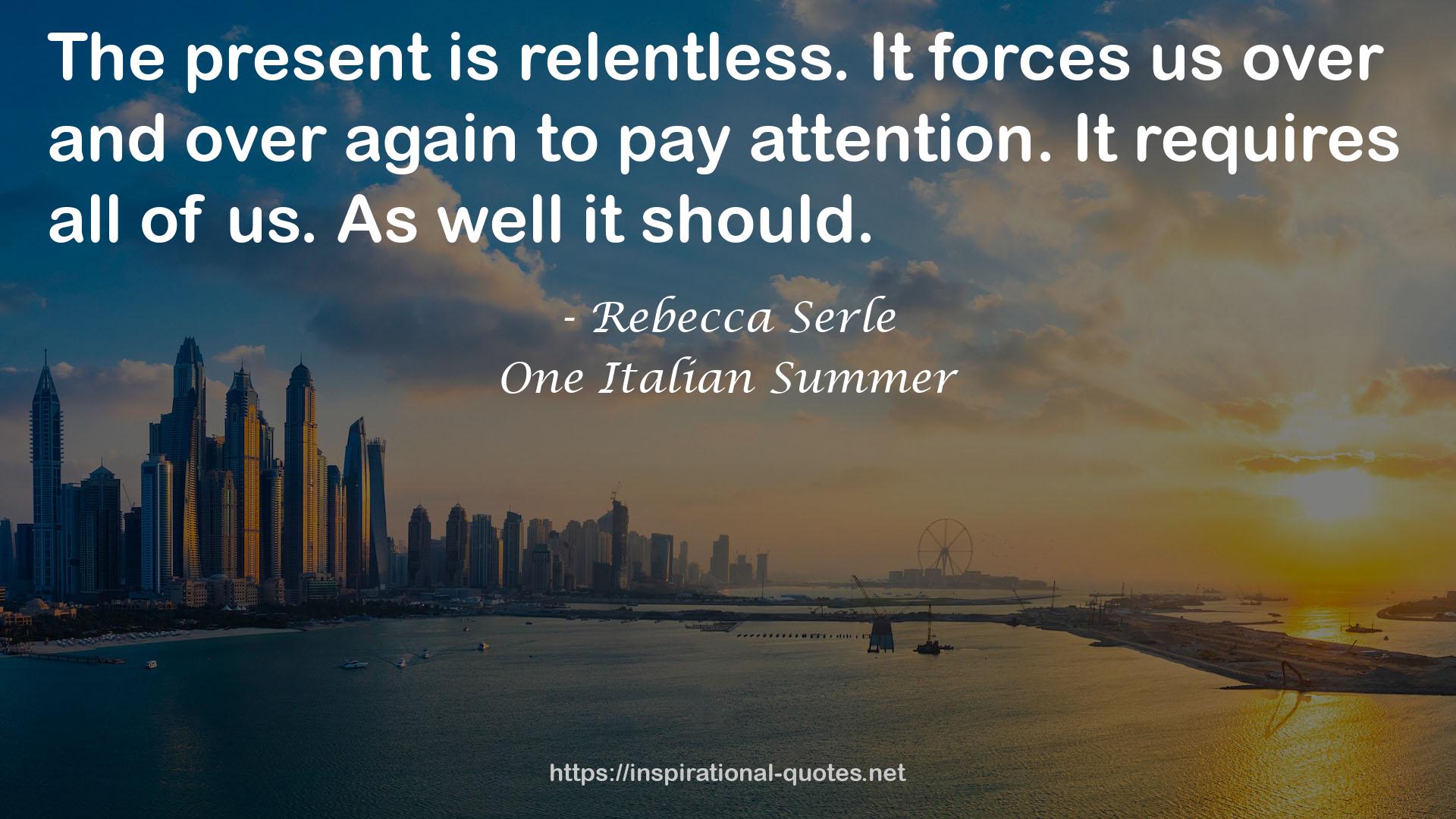 One Italian Summer QUOTES