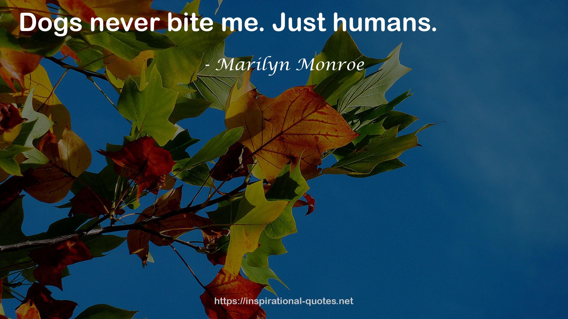 Marilyn Monroe QUOTES