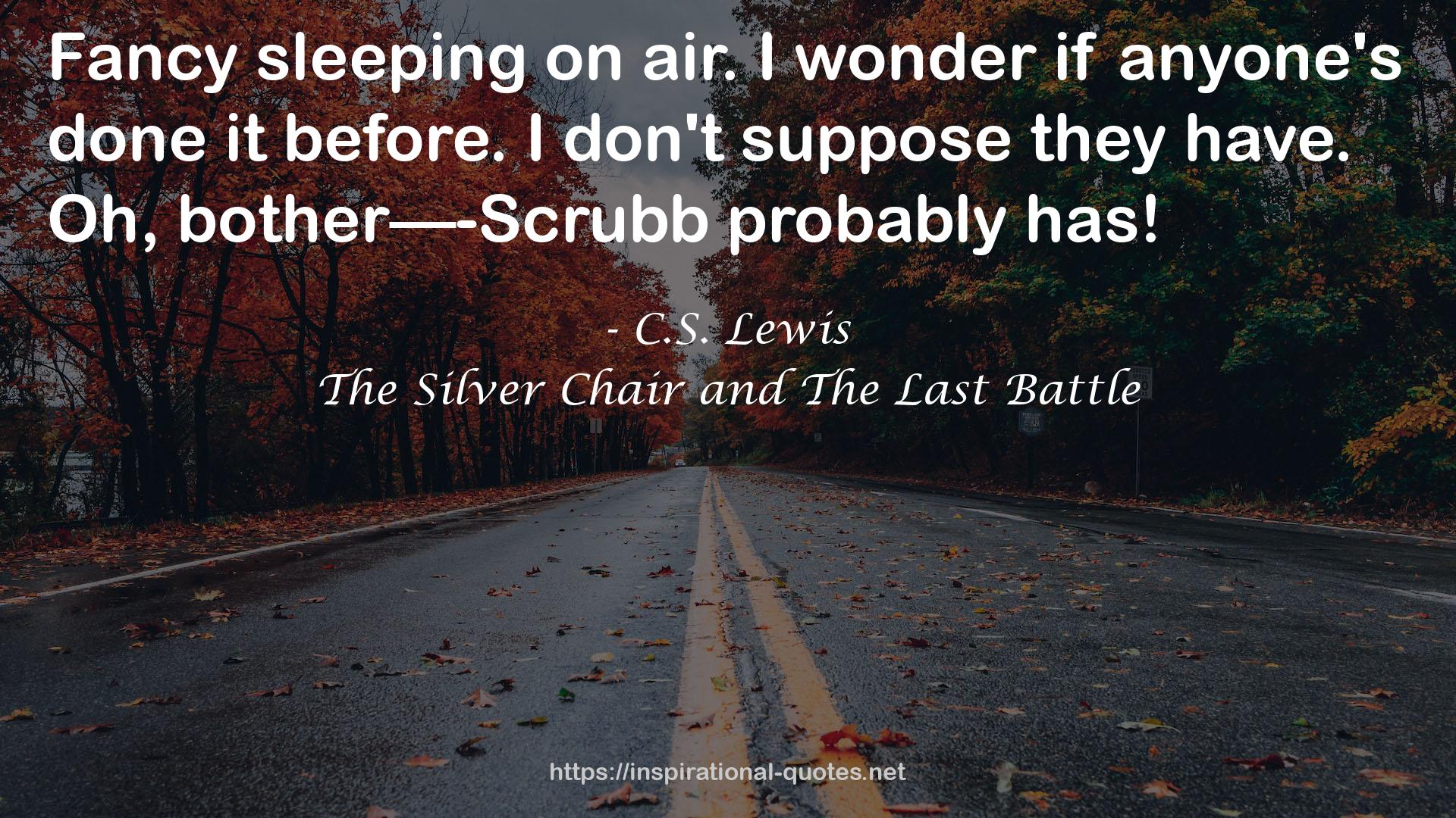 The Silver Chair and The Last Battle QUOTES