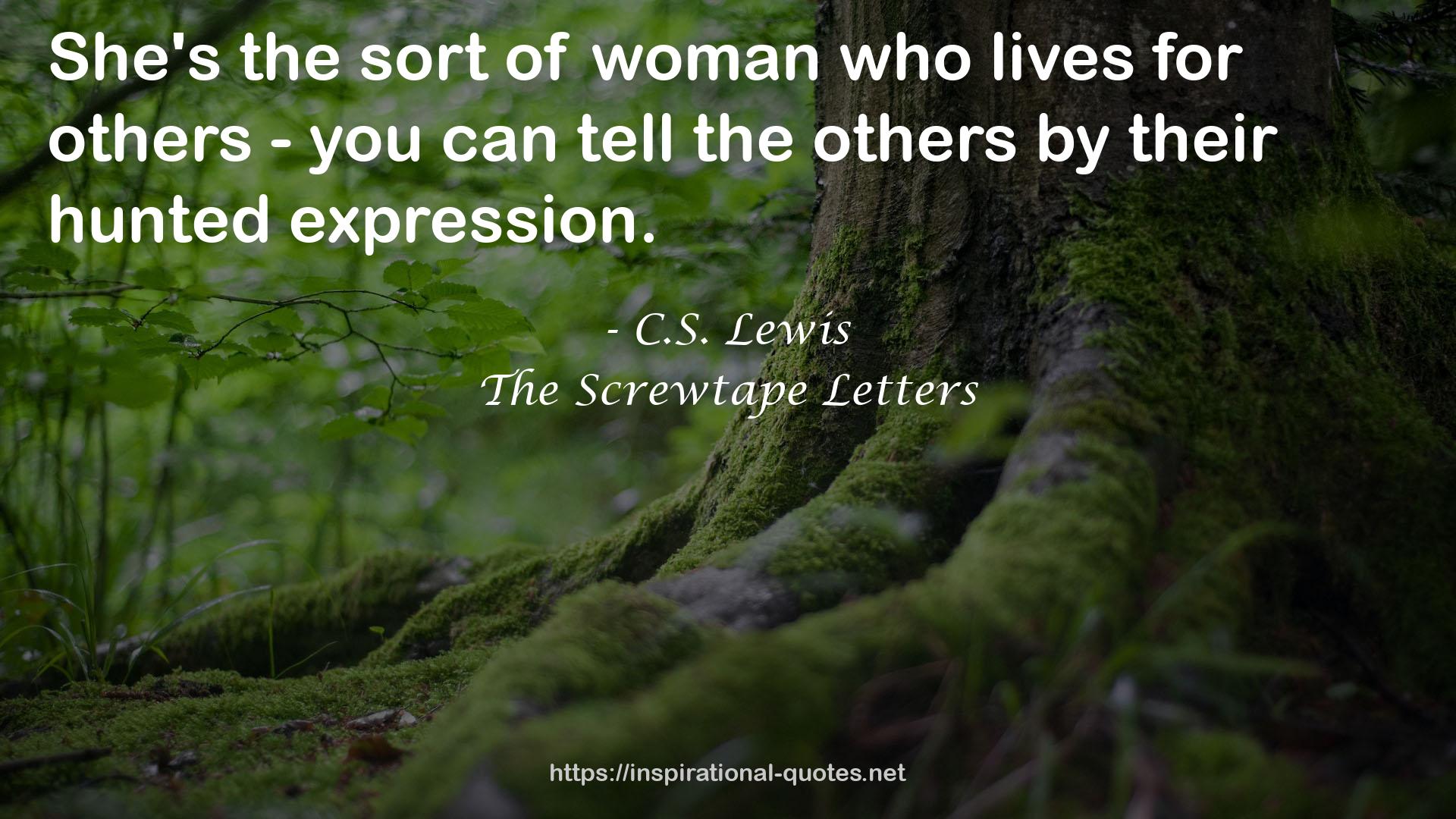 The Screwtape Letters QUOTES