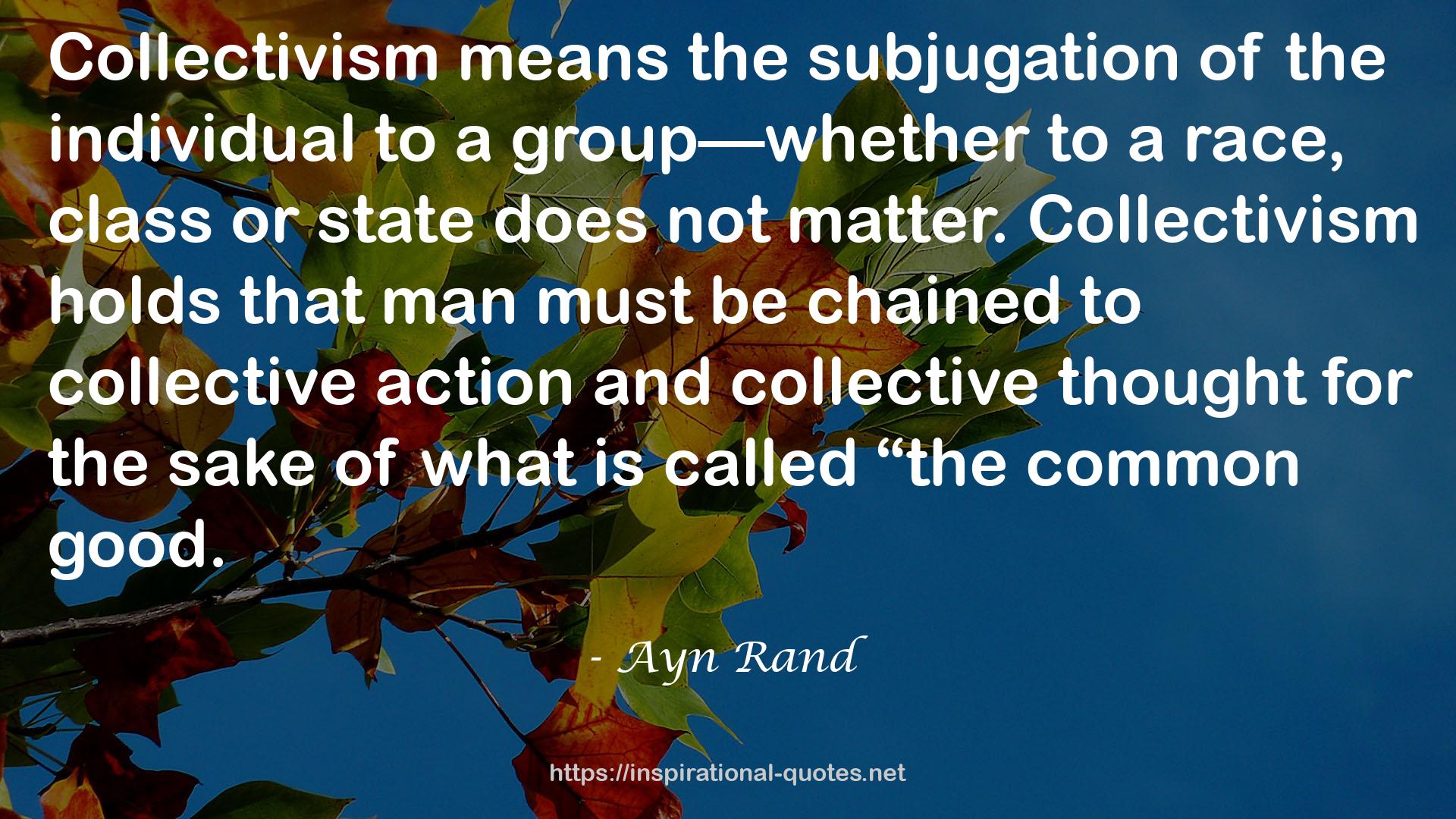 collective action  QUOTES