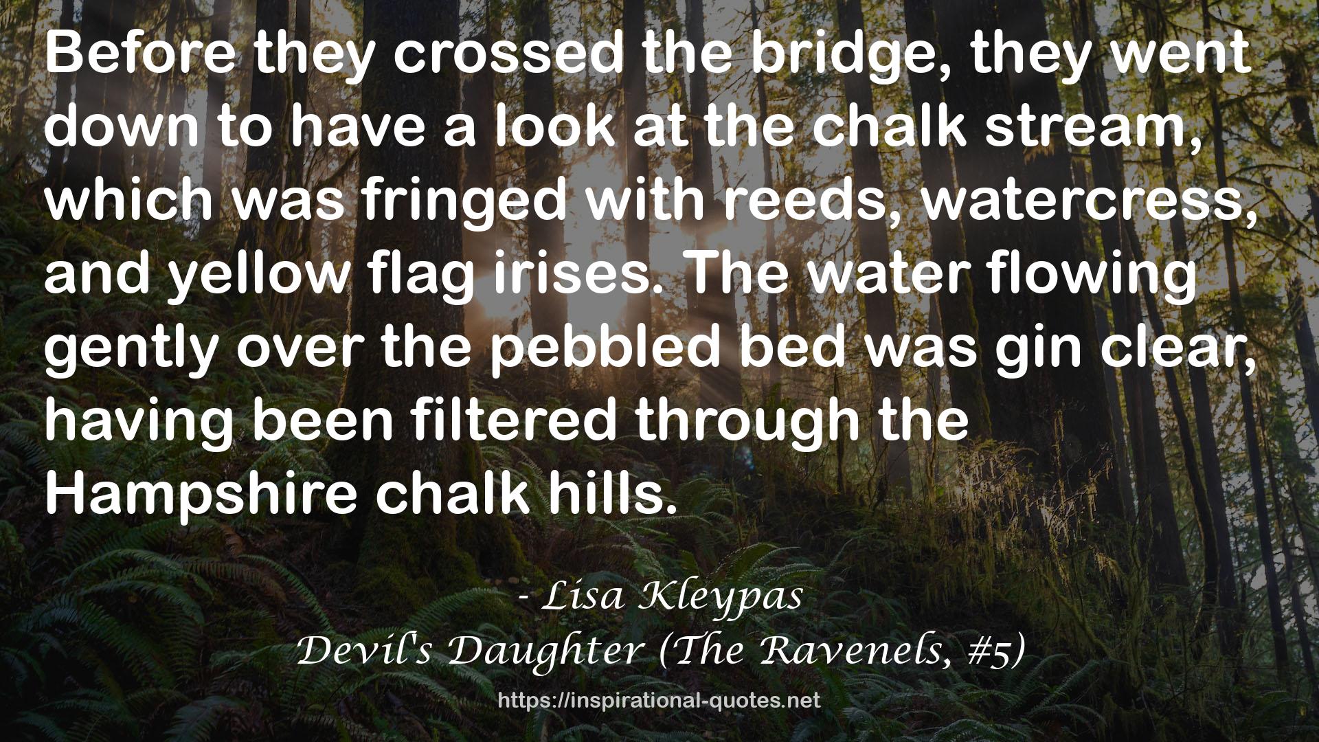 Devil's Daughter (The Ravenels, #5) QUOTES