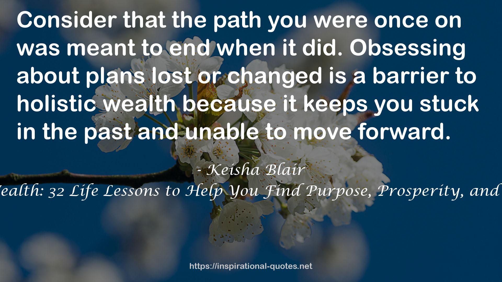 Keisha Blair QUOTES