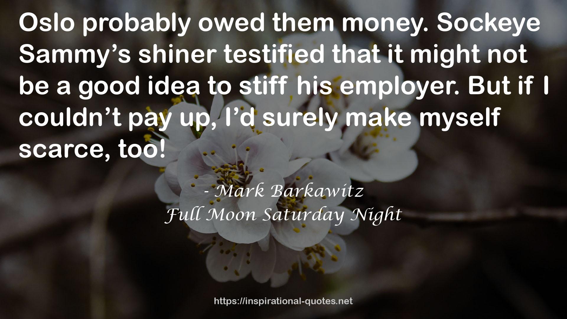 Mark Barkawitz QUOTES