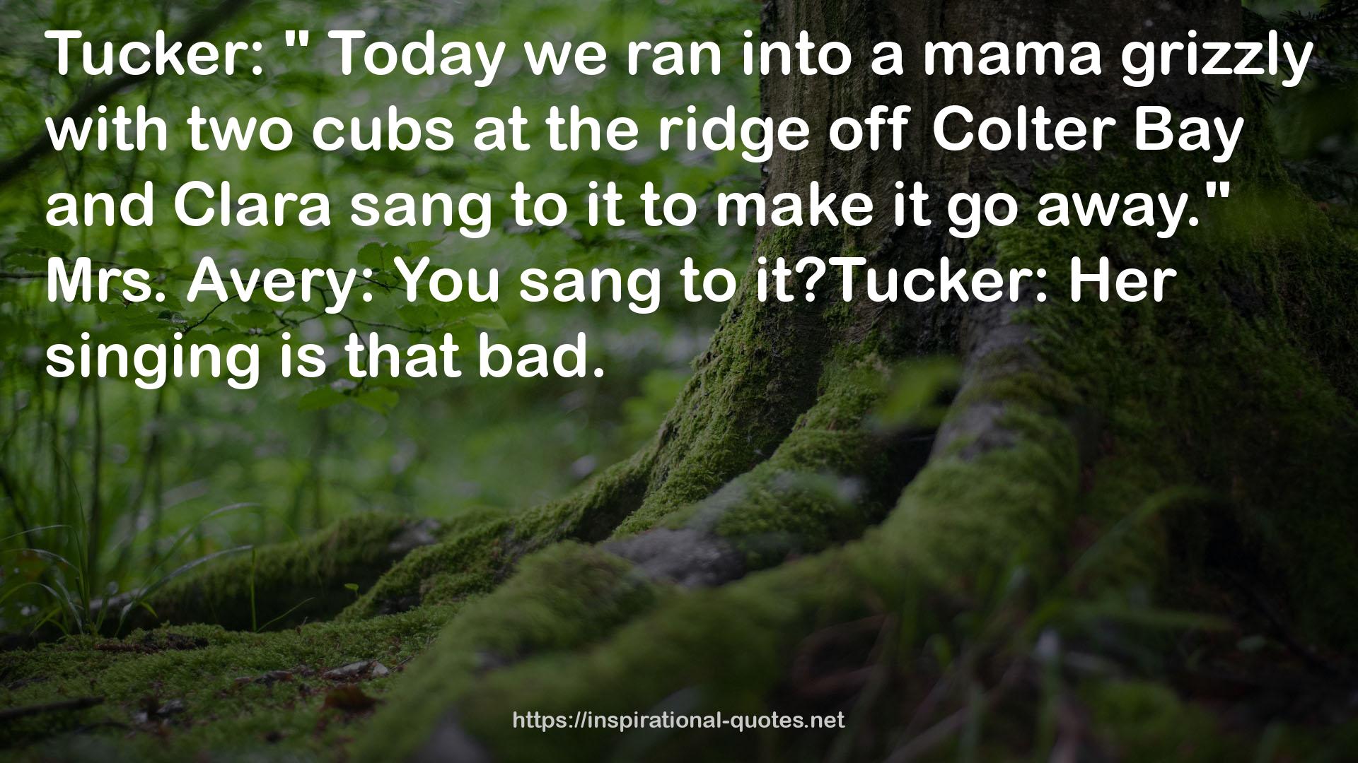two cubs  QUOTES