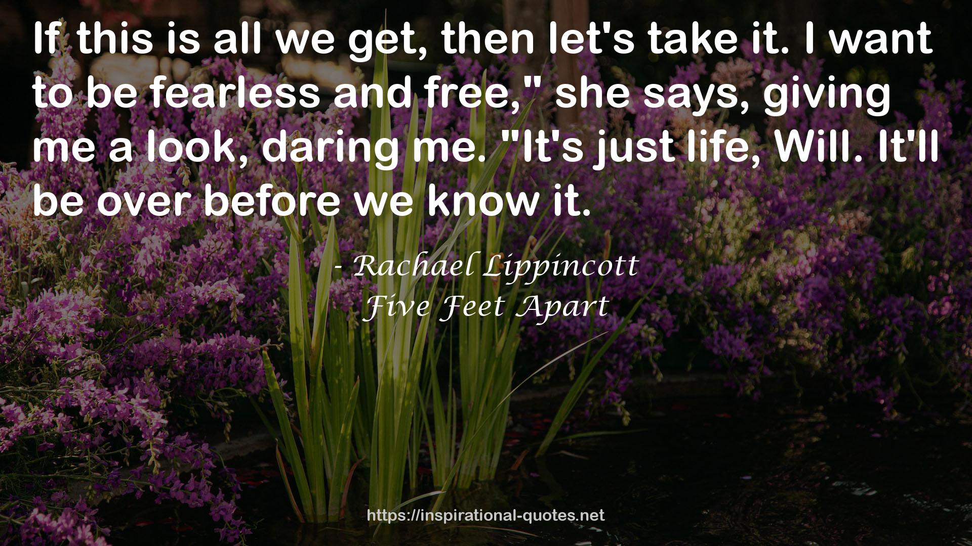 Rachael Lippincott QUOTES