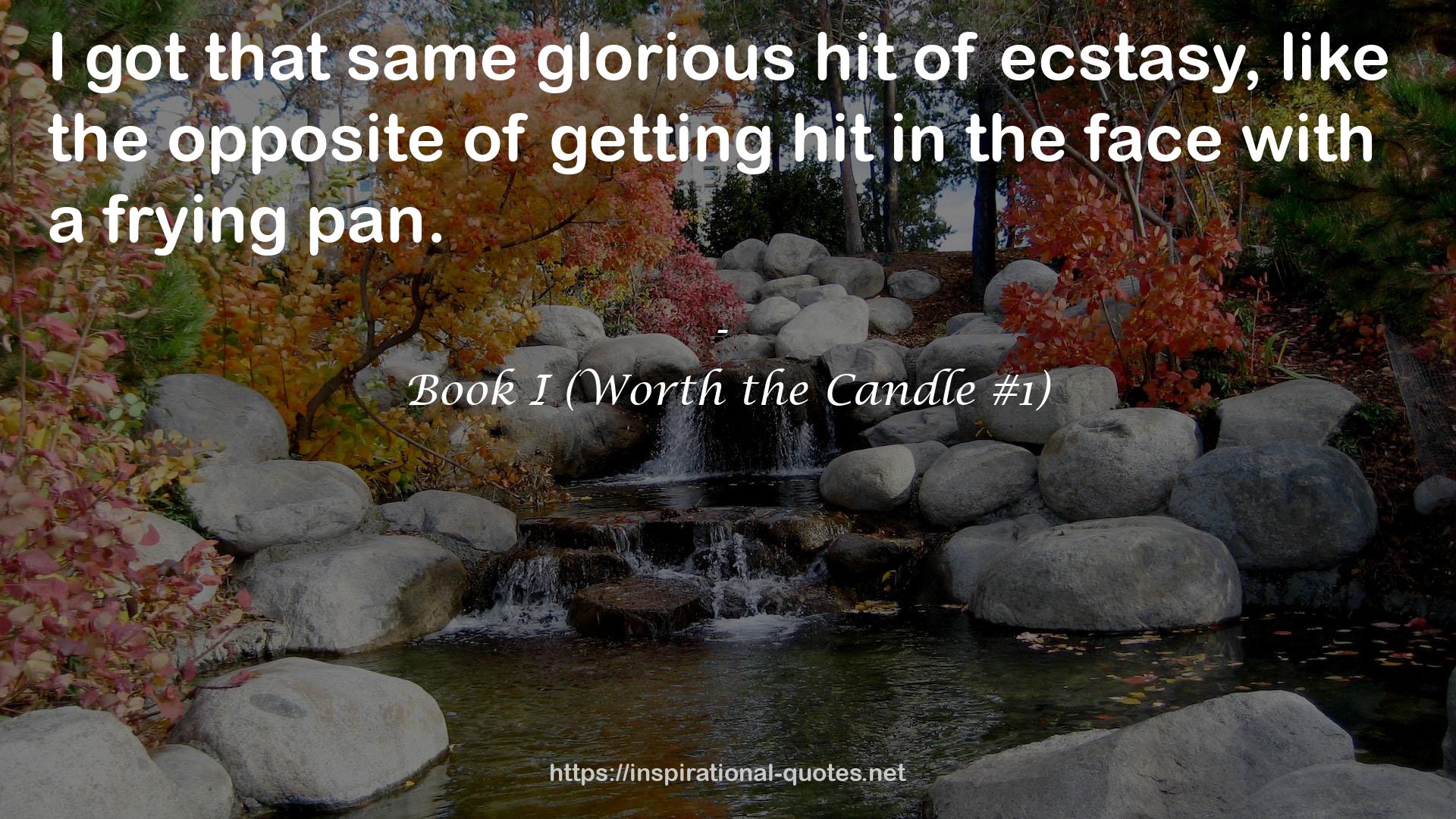 Book I (Worth the Candle #1) QUOTES