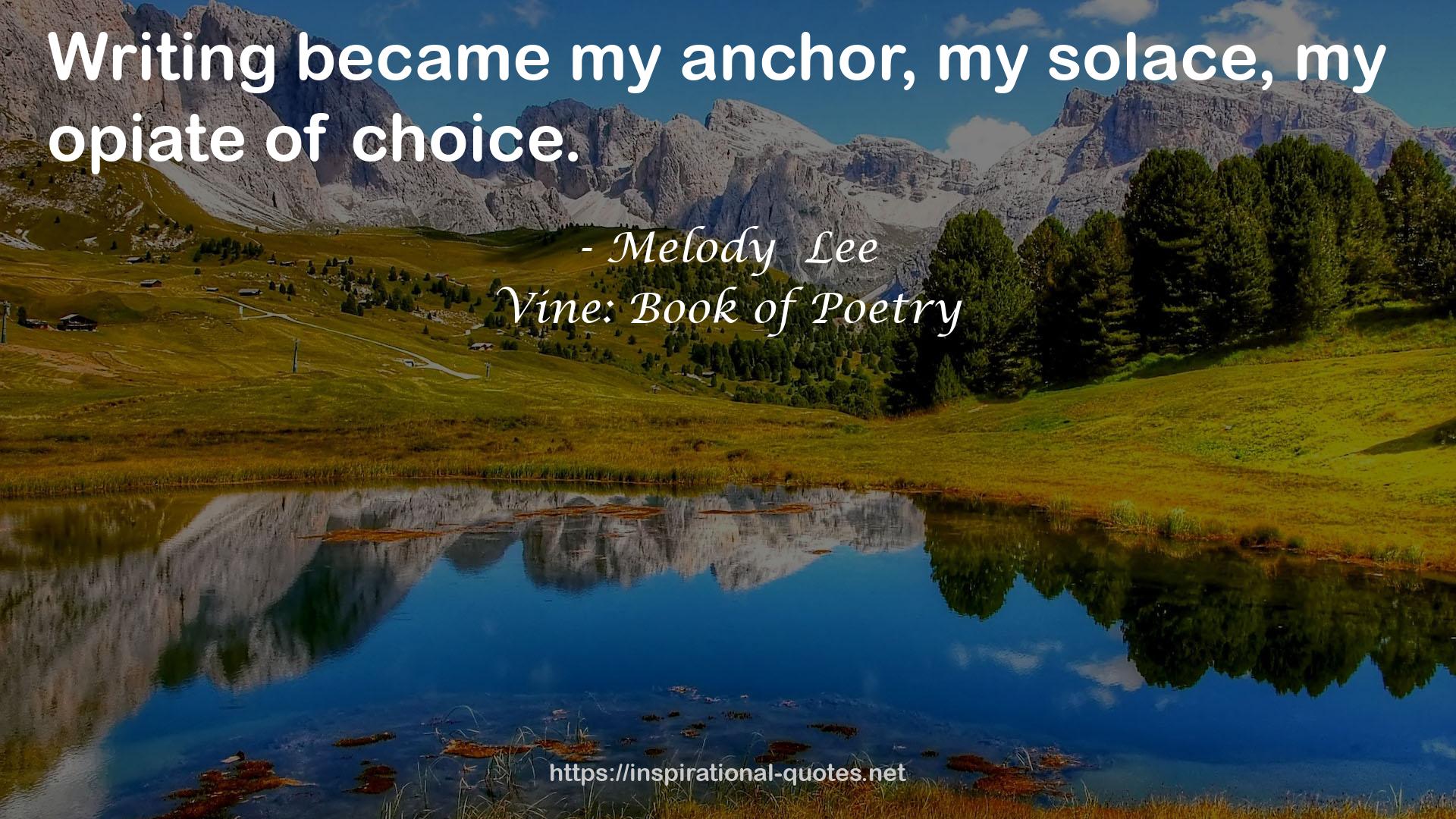 Vine: Book of Poetry QUOTES