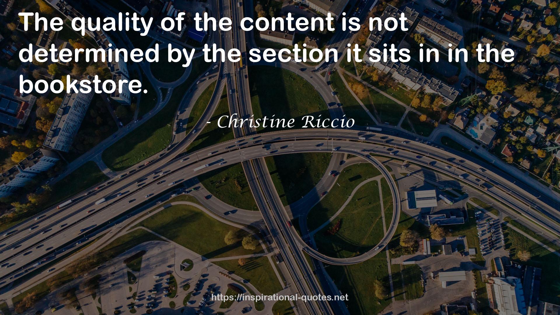 Christine Riccio QUOTES