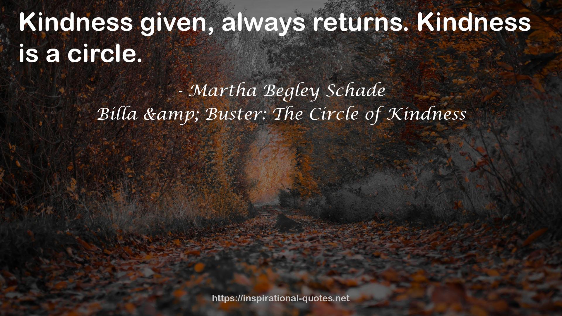 Martha Begley Schade QUOTES