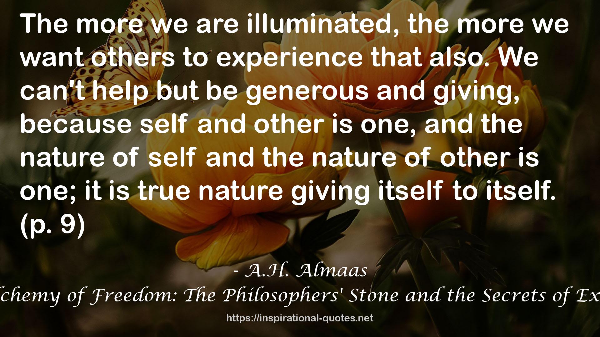 The Alchemy of Freedom: The Philosophers' Stone and the Secrets of Existence QUOTES