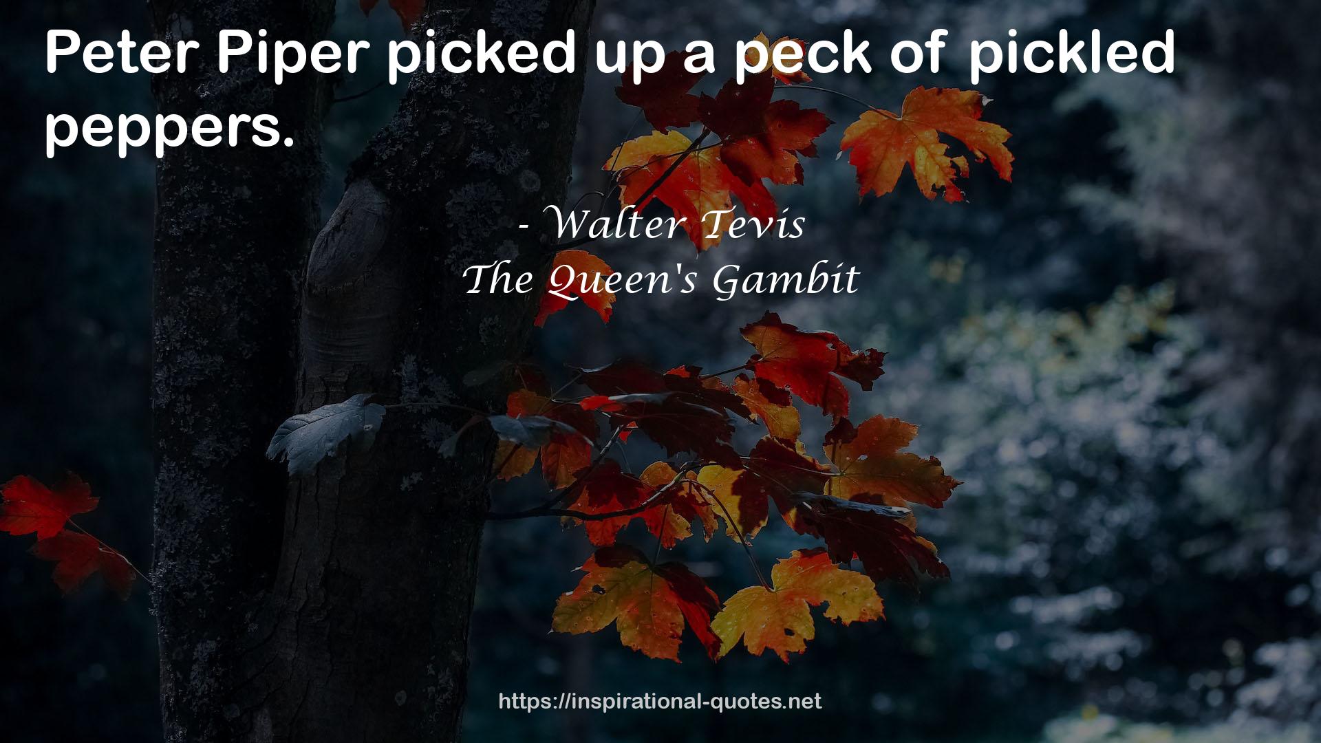 The Queen's Gambit QUOTES