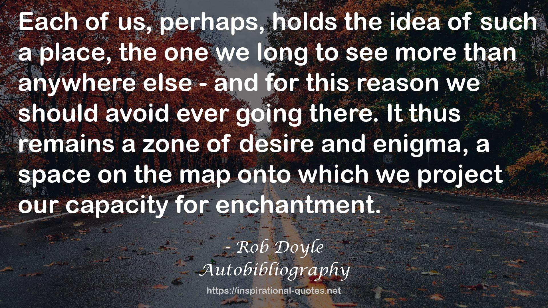 Rob Doyle QUOTES