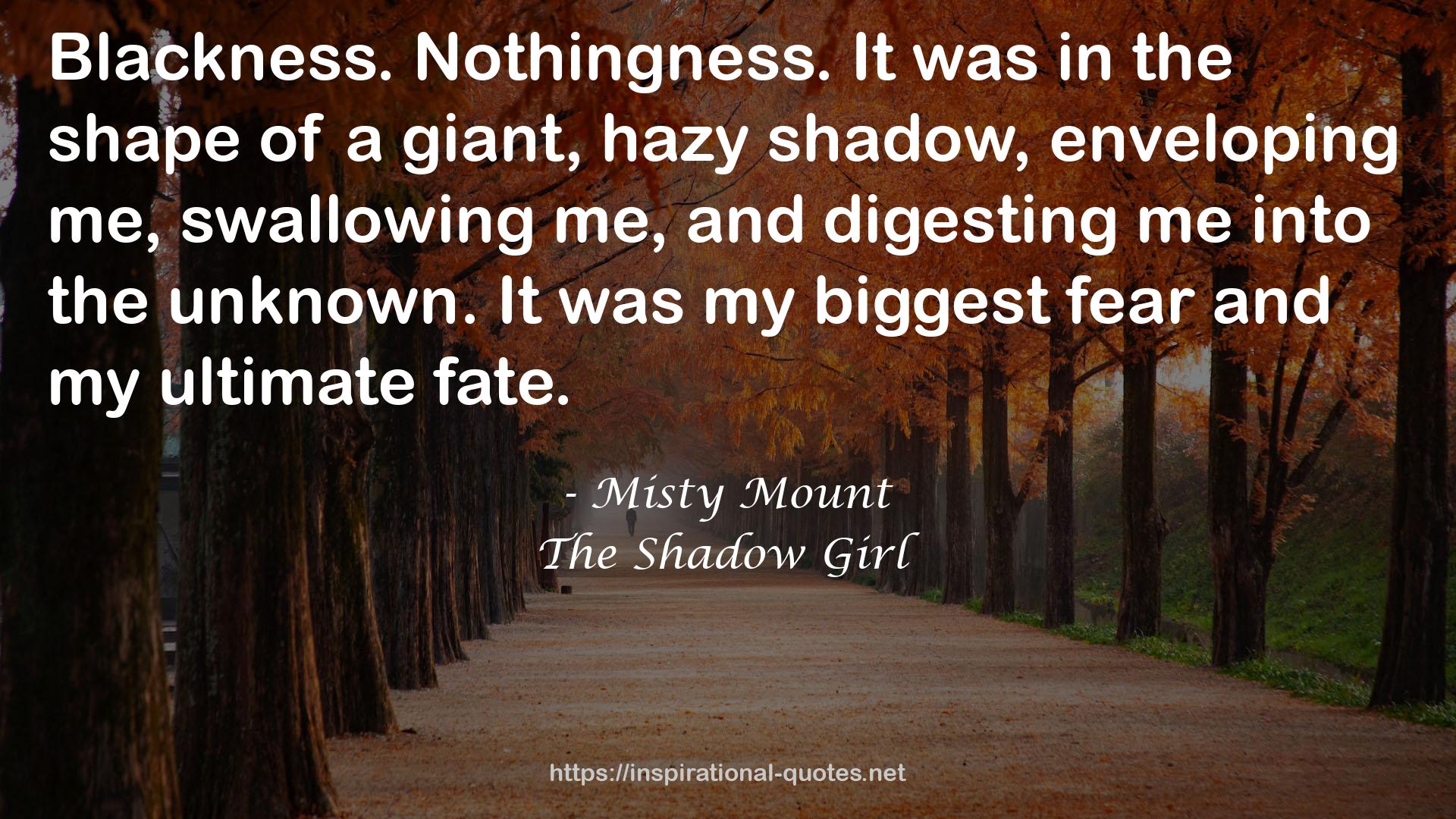 Misty Mount QUOTES