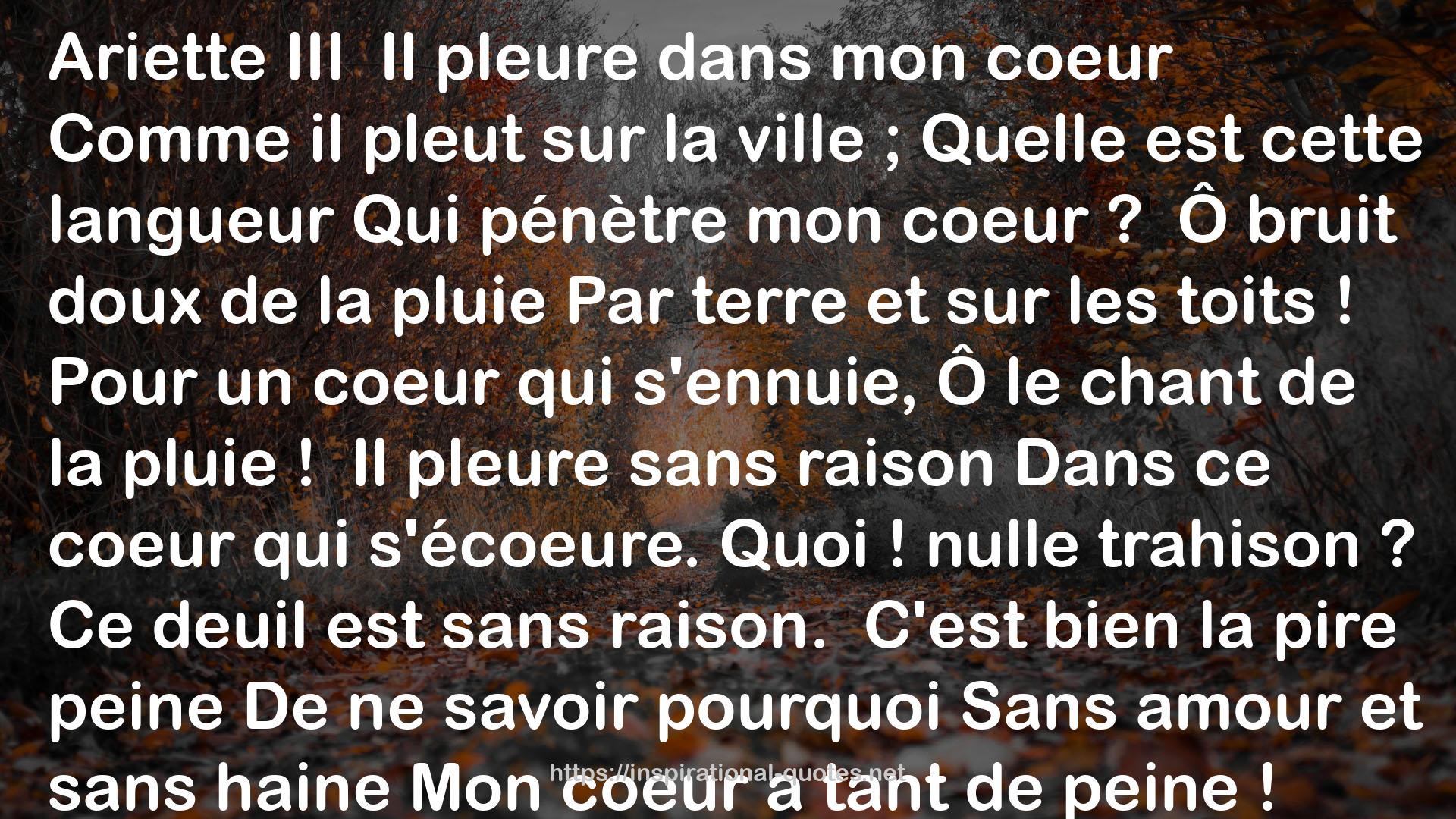 Romances sans paroles QUOTES