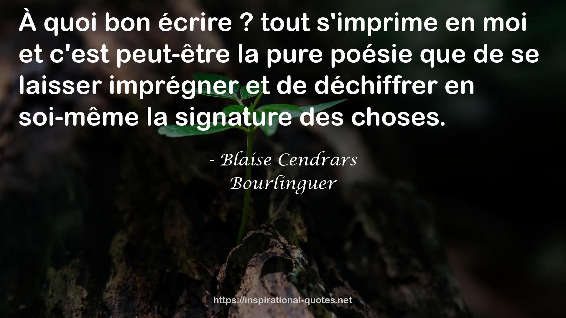 Bourlinguer QUOTES