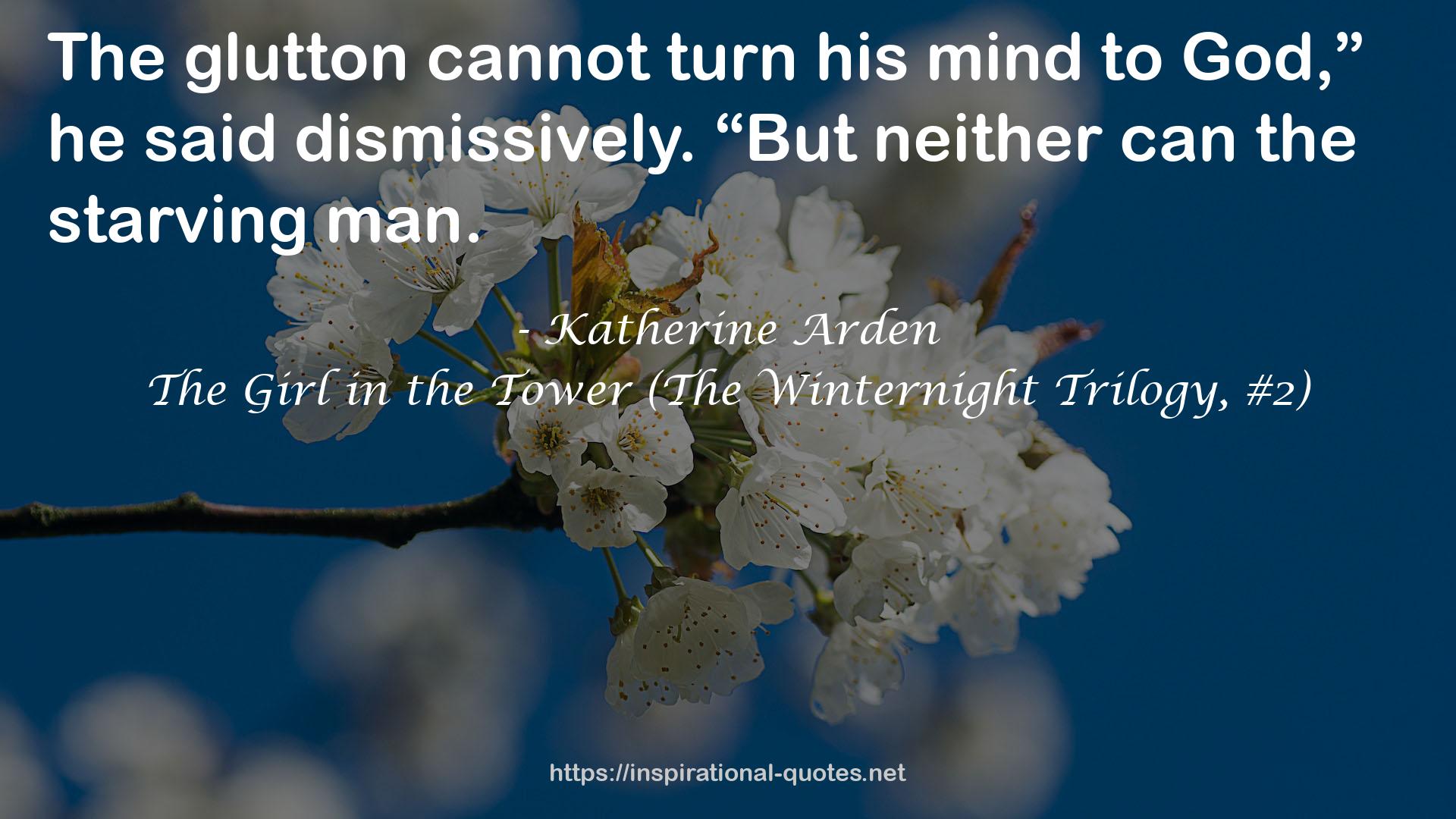 The Girl in the Tower (The Winternight Trilogy, #2) QUOTES