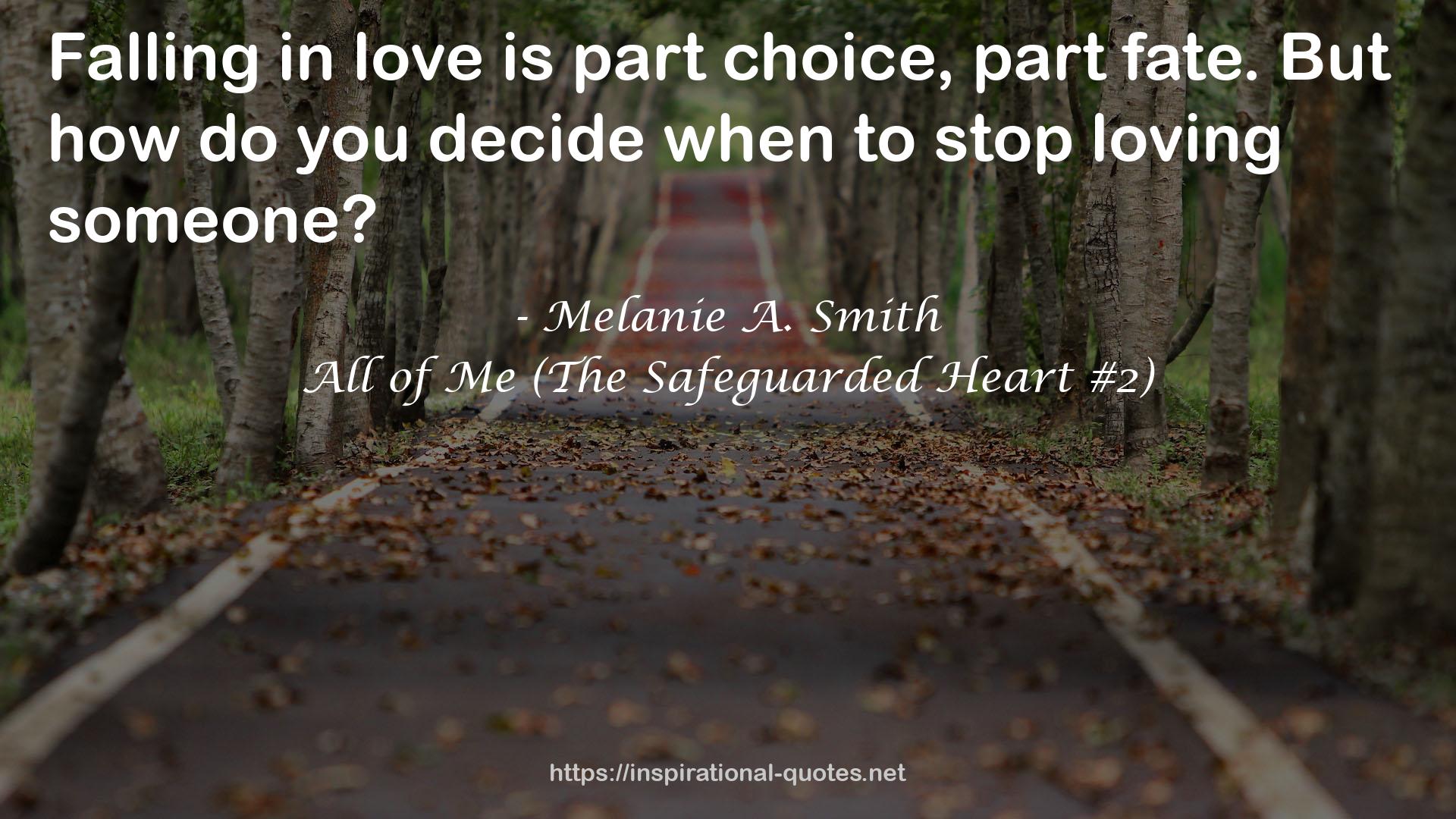 All of Me (The Safeguarded Heart #2) QUOTES