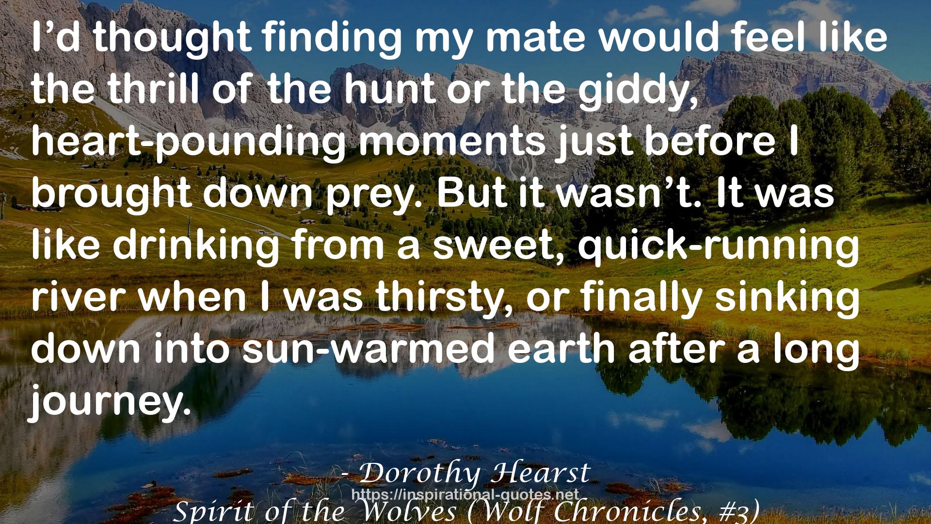 Dorothy Hearst QUOTES