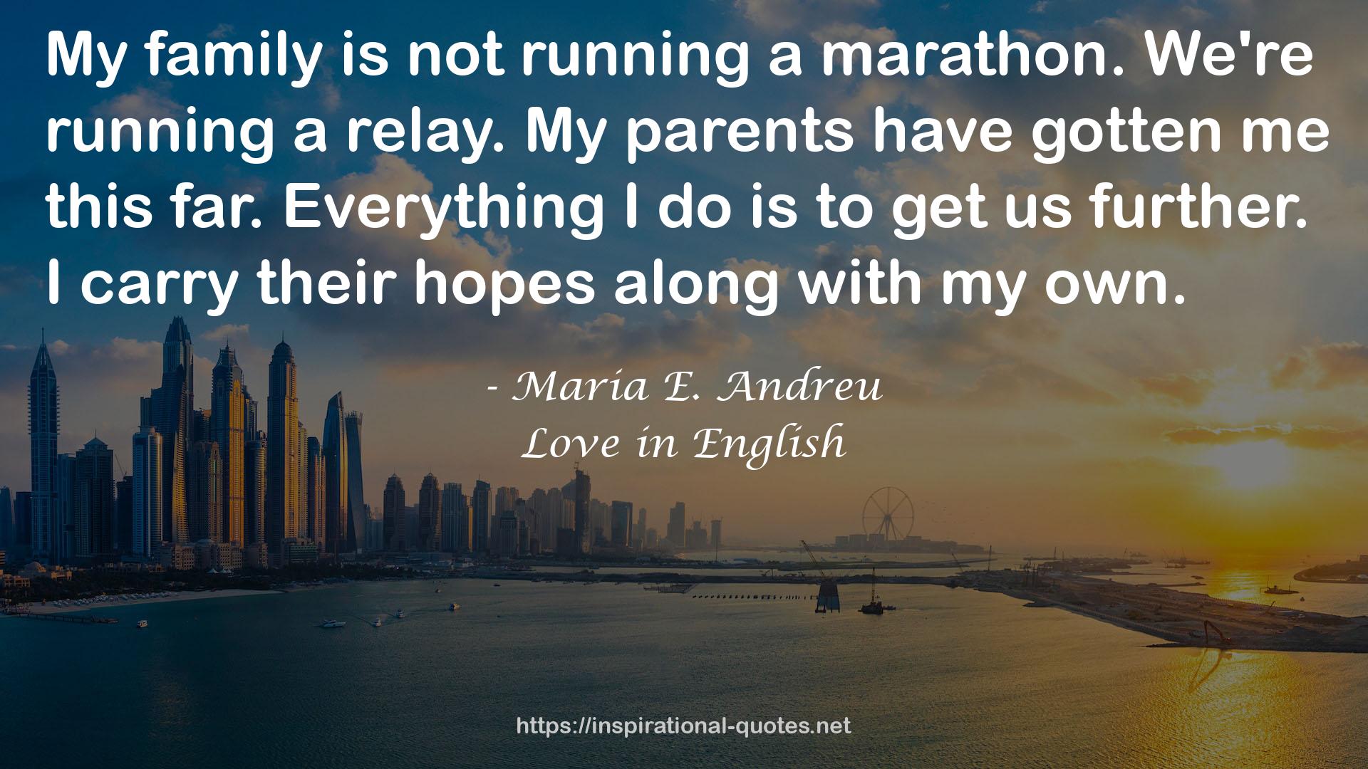 Maria E. Andreu QUOTES