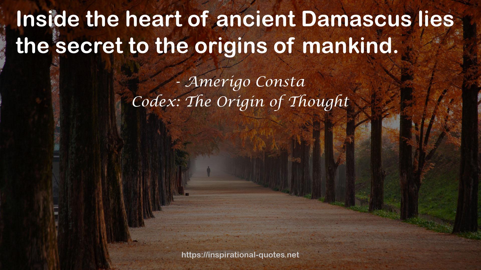 Codex: The Origin of Thought QUOTES