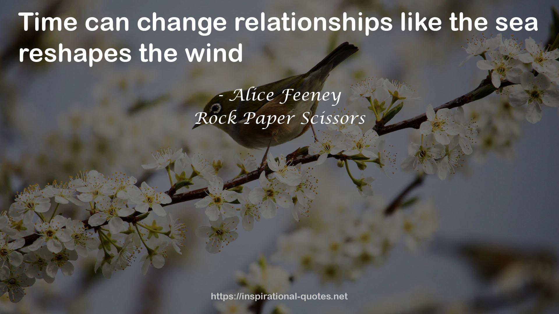 Rock Paper Scissors QUOTES