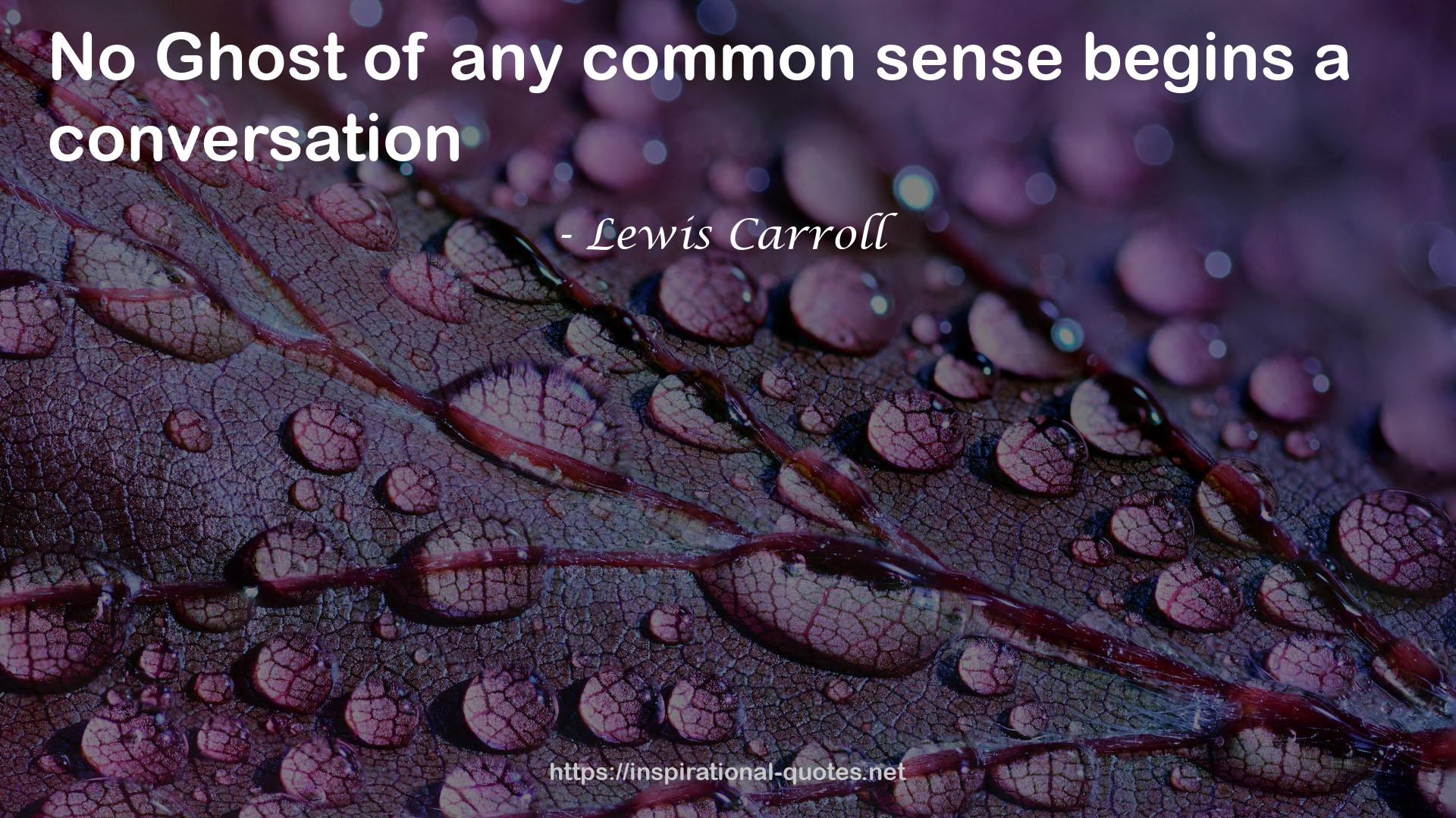 any common sense  QUOTES