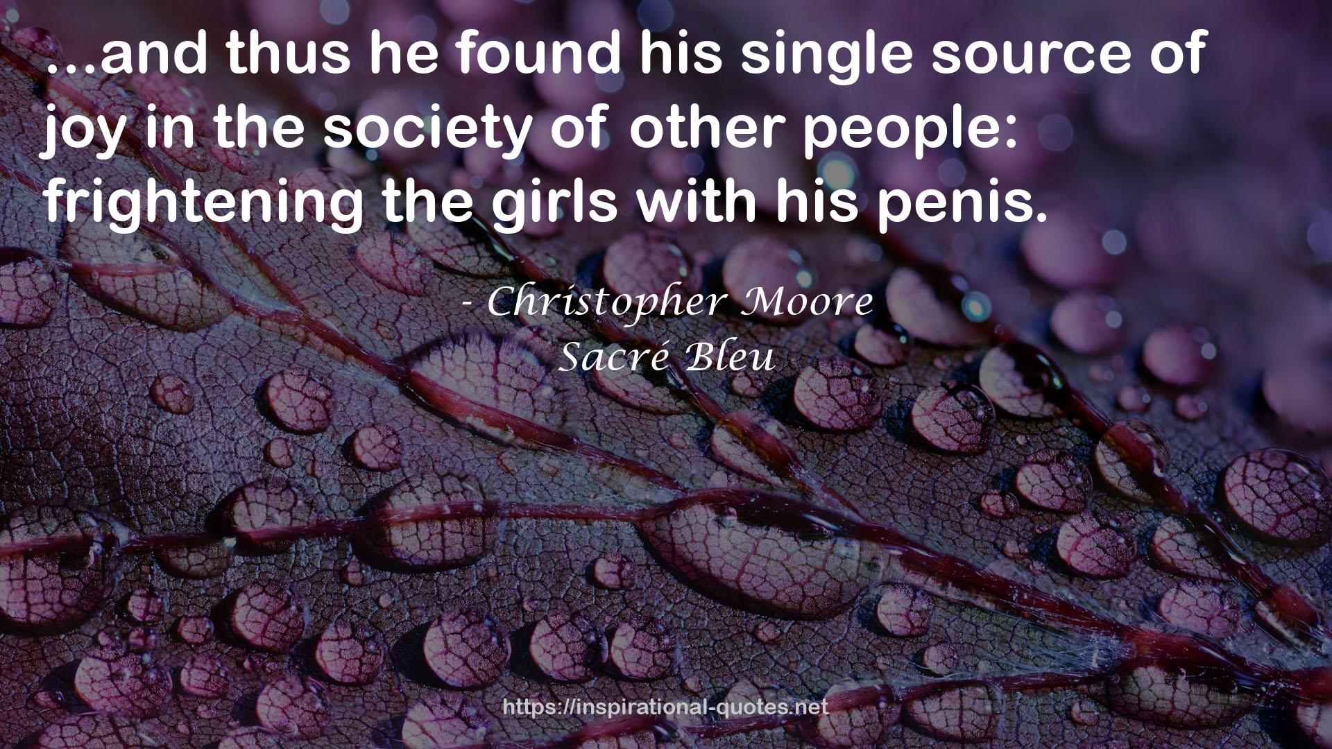 Christopher Moore QUOTES