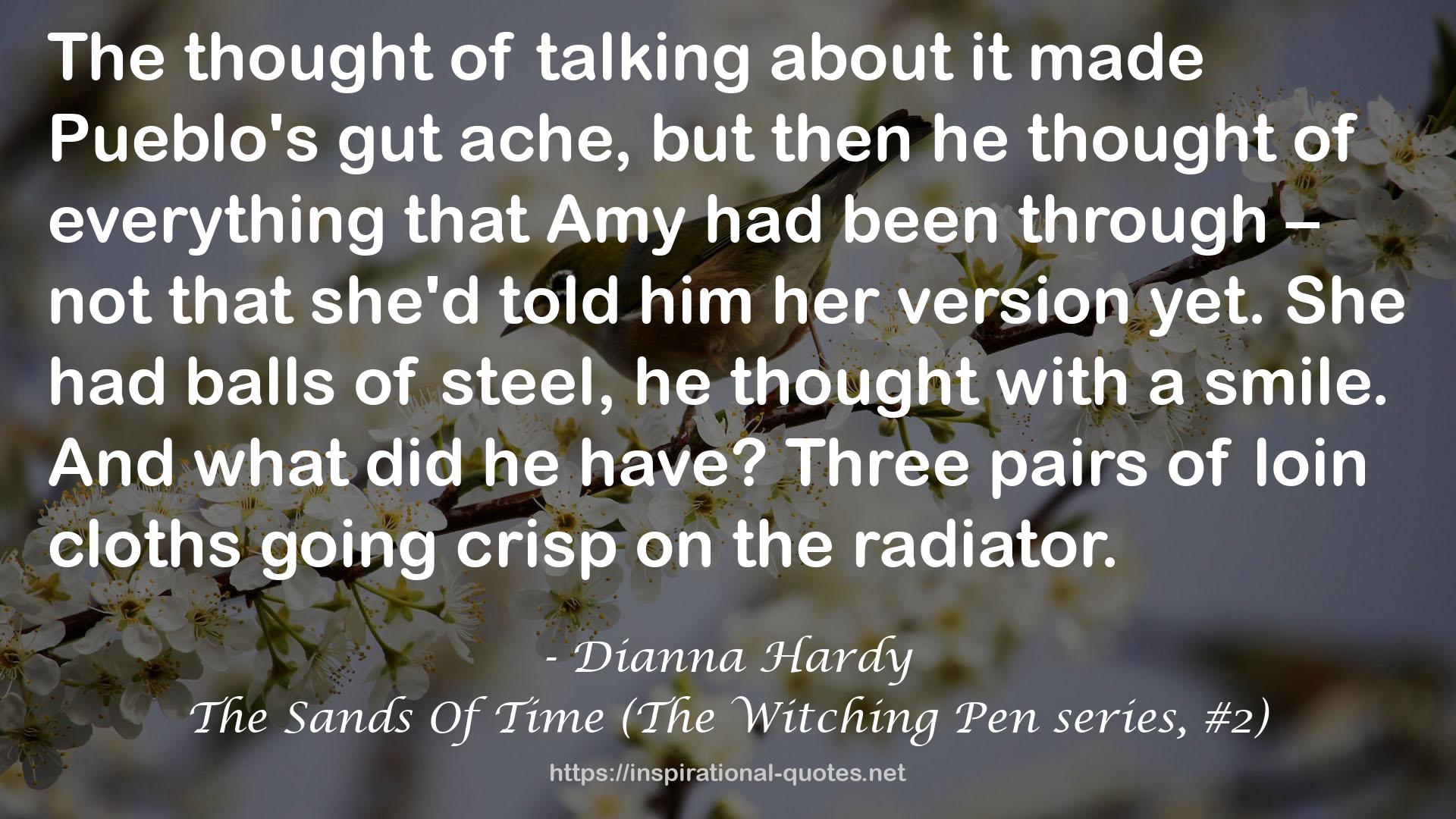 The Sands Of Time (The Witching Pen series, #2) QUOTES
