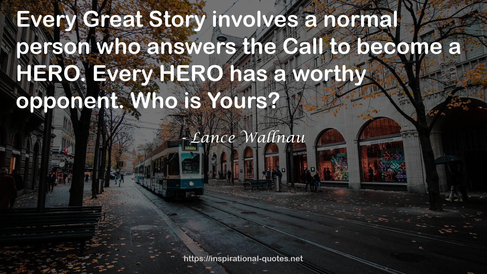 Lance Wallnau QUOTES