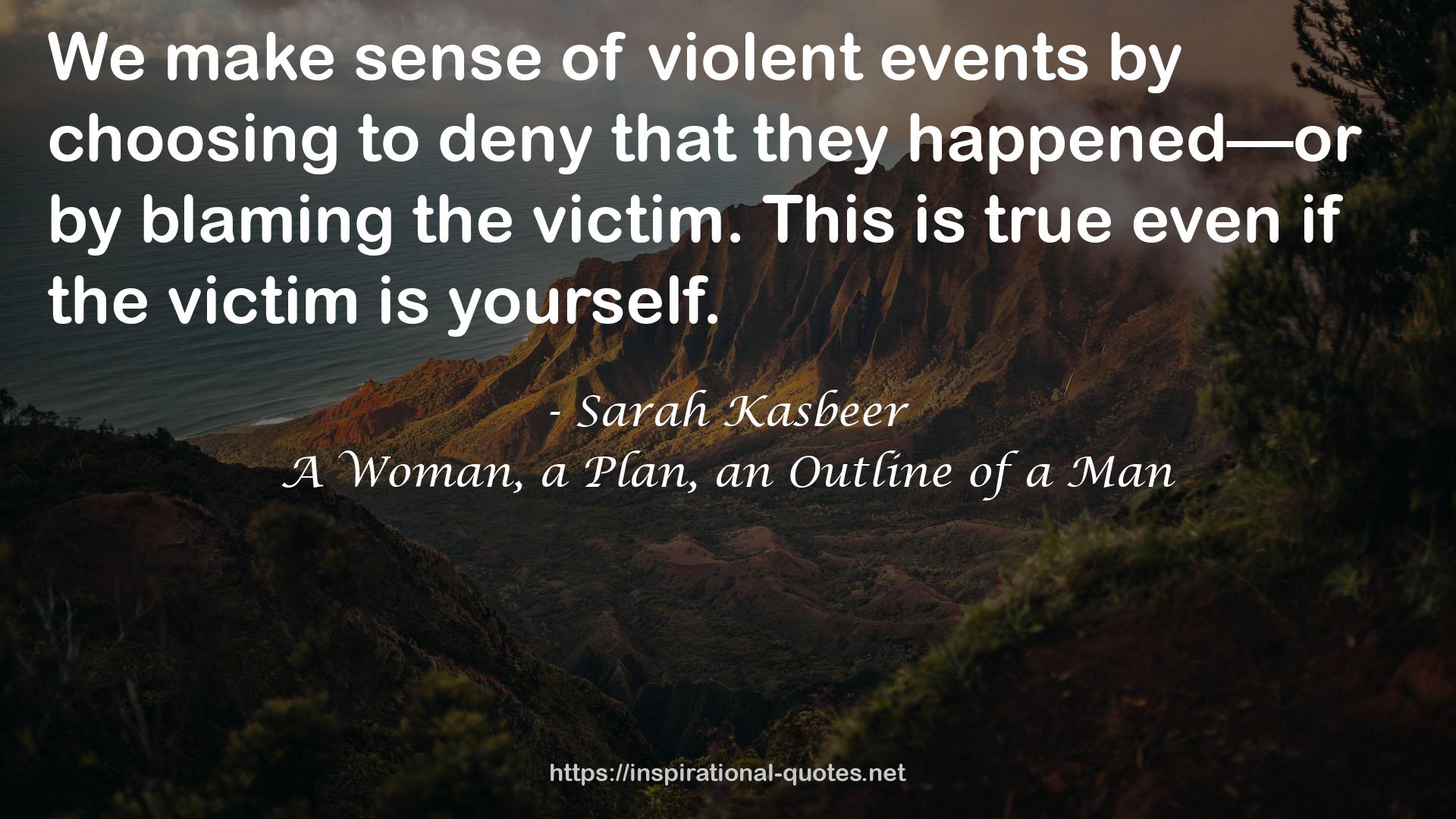 Sarah Kasbeer QUOTES