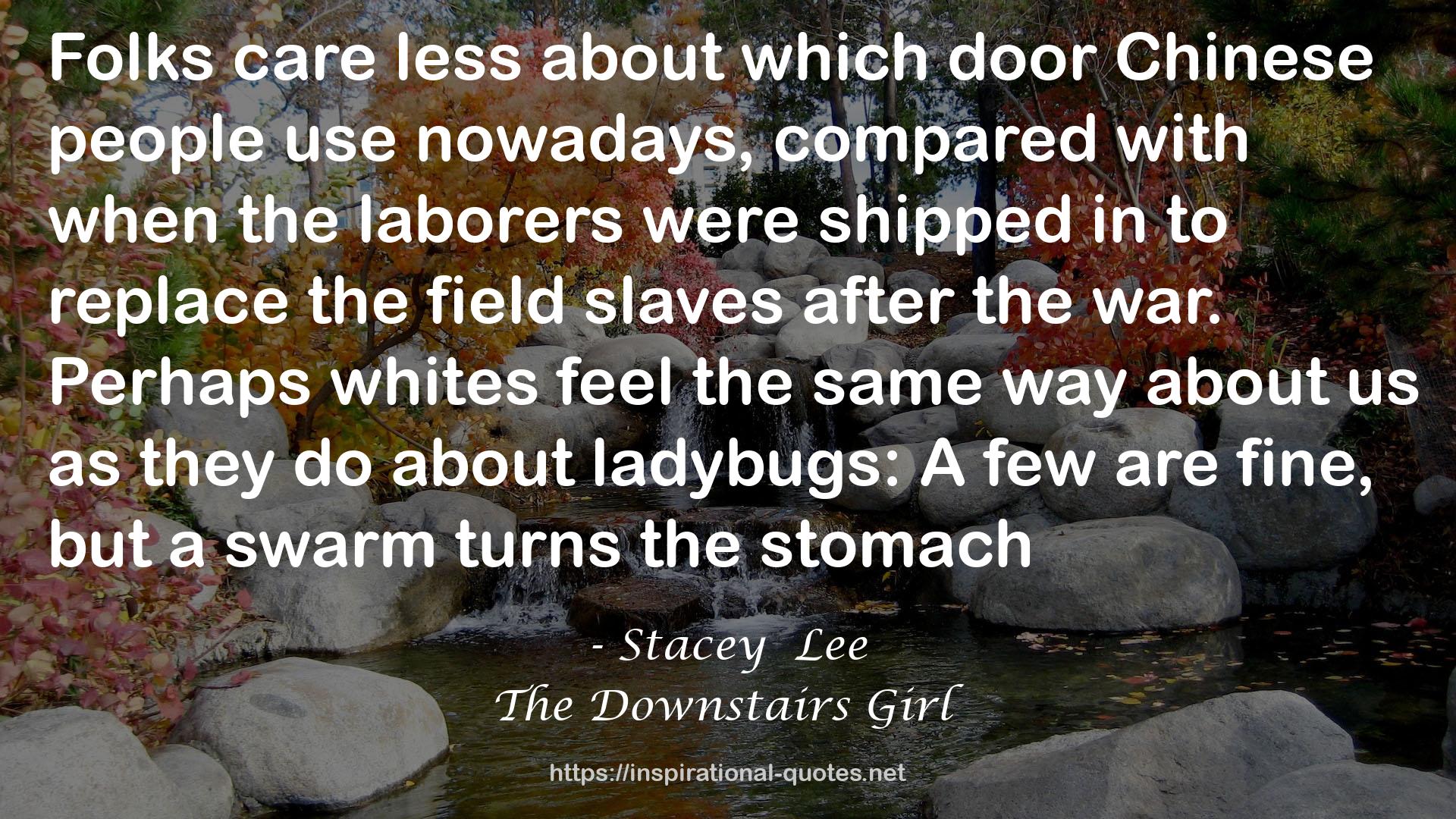 The Downstairs Girl QUOTES
