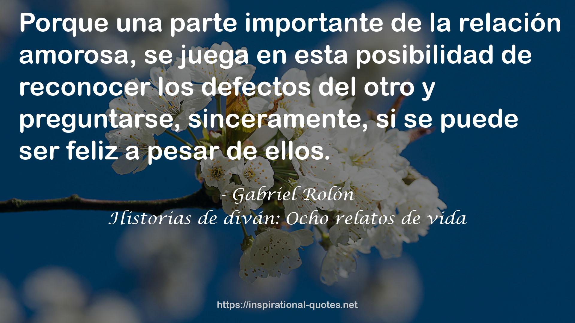 Gabriel Rolón QUOTES