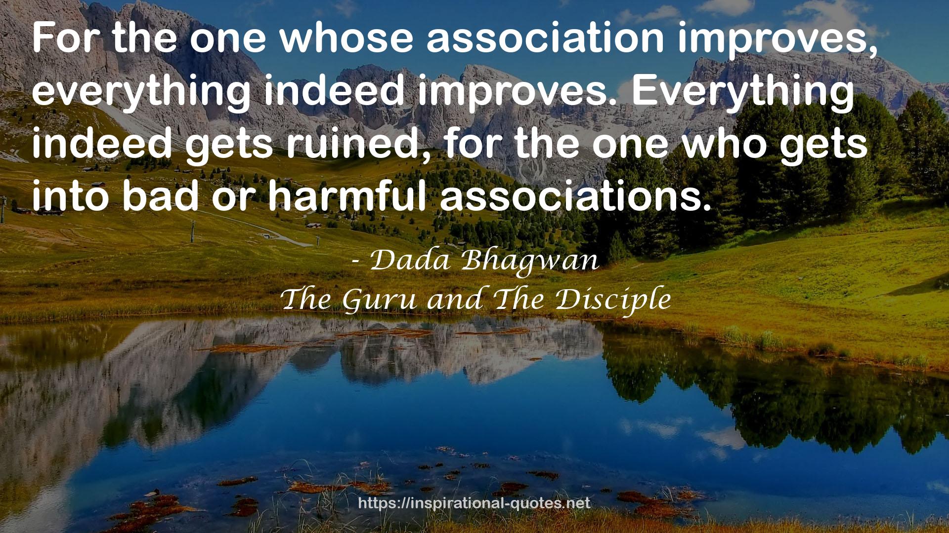 The Guru and The Disciple QUOTES