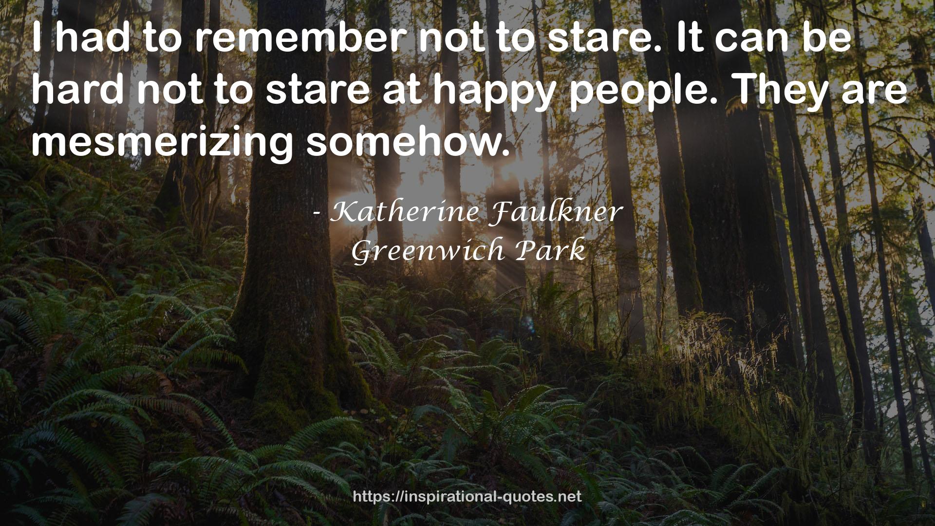 Katherine Faulkner QUOTES