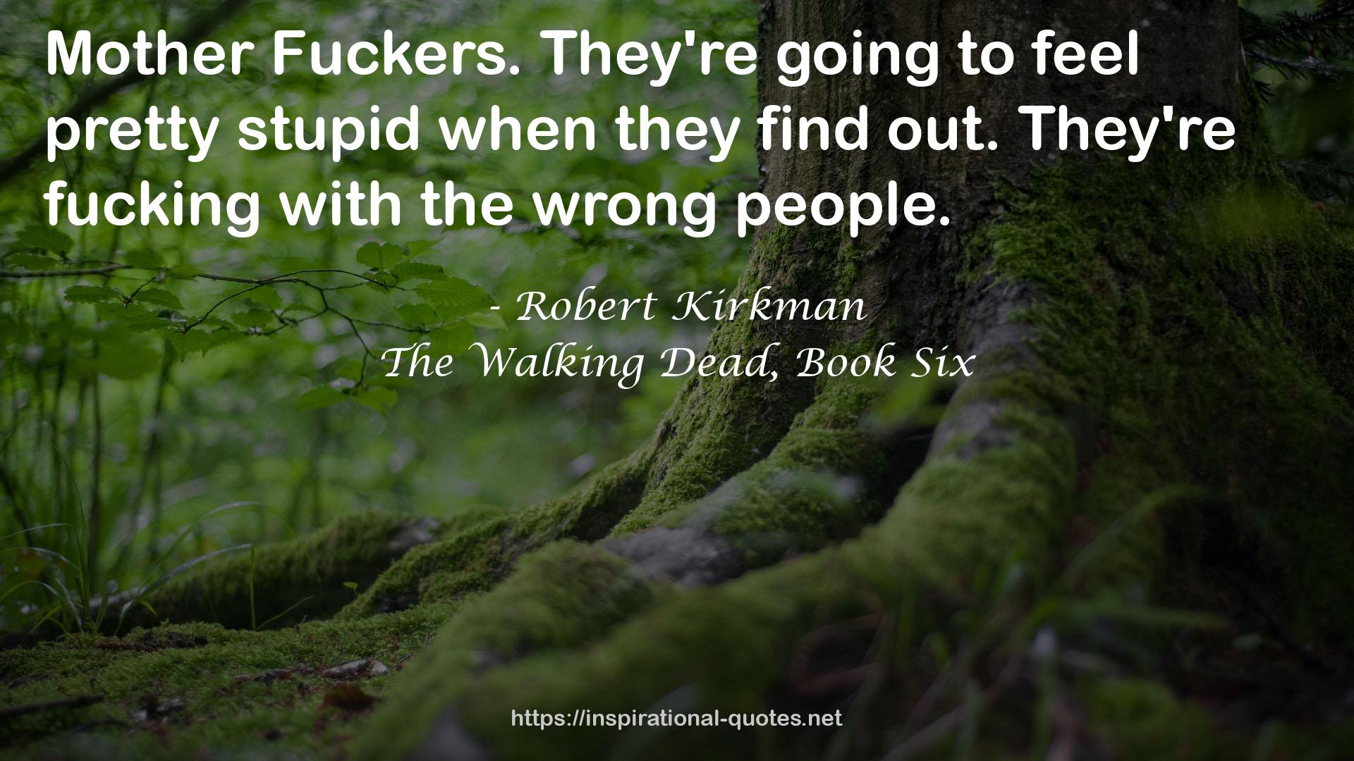 The Walking Dead, Book Six QUOTES