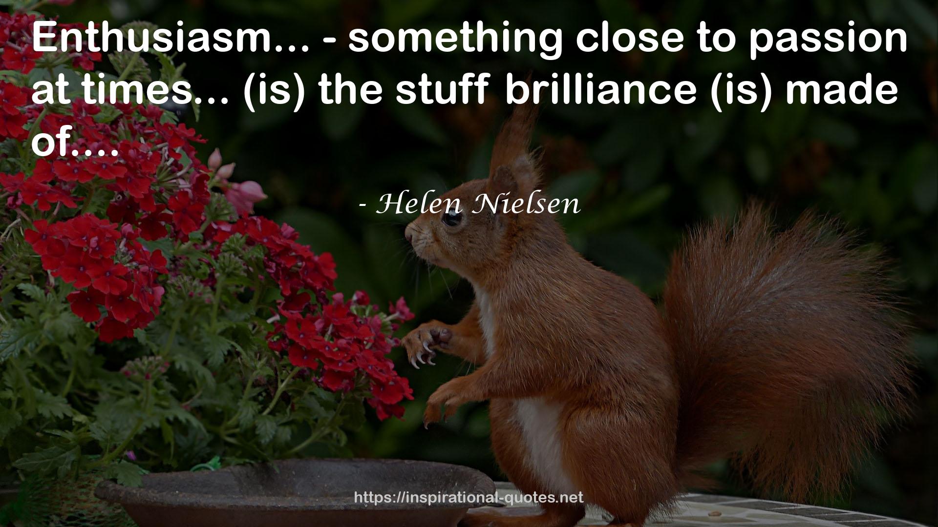 Helen Nielsen QUOTES