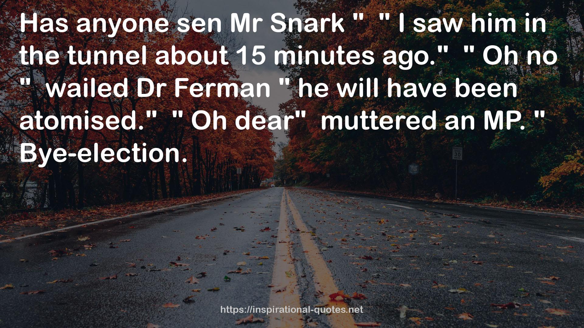 Snark  QUOTES