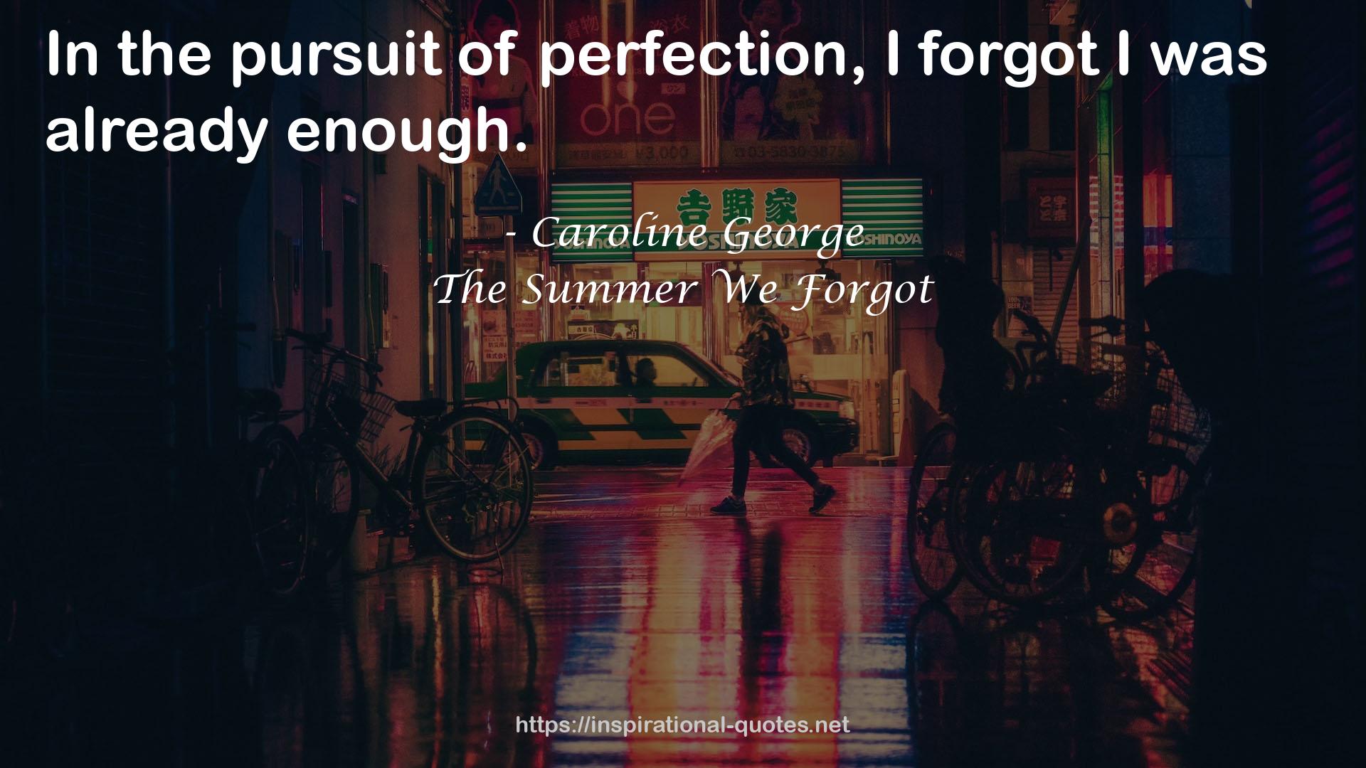 The Summer We Forgot QUOTES