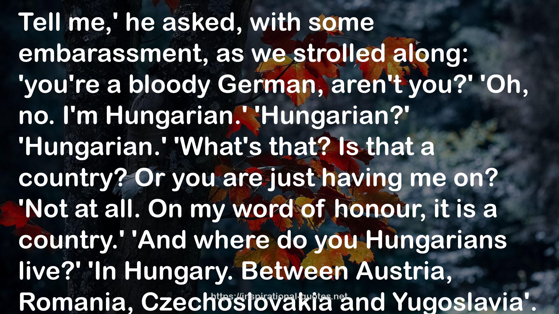 Czechoslovakia  QUOTES