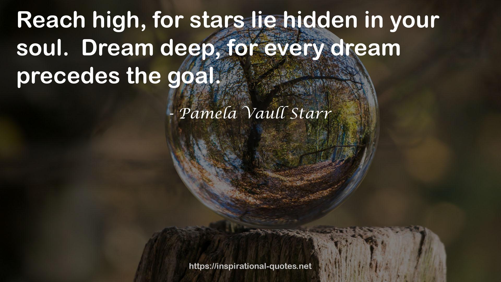 Pamela Vaull Starr QUOTES