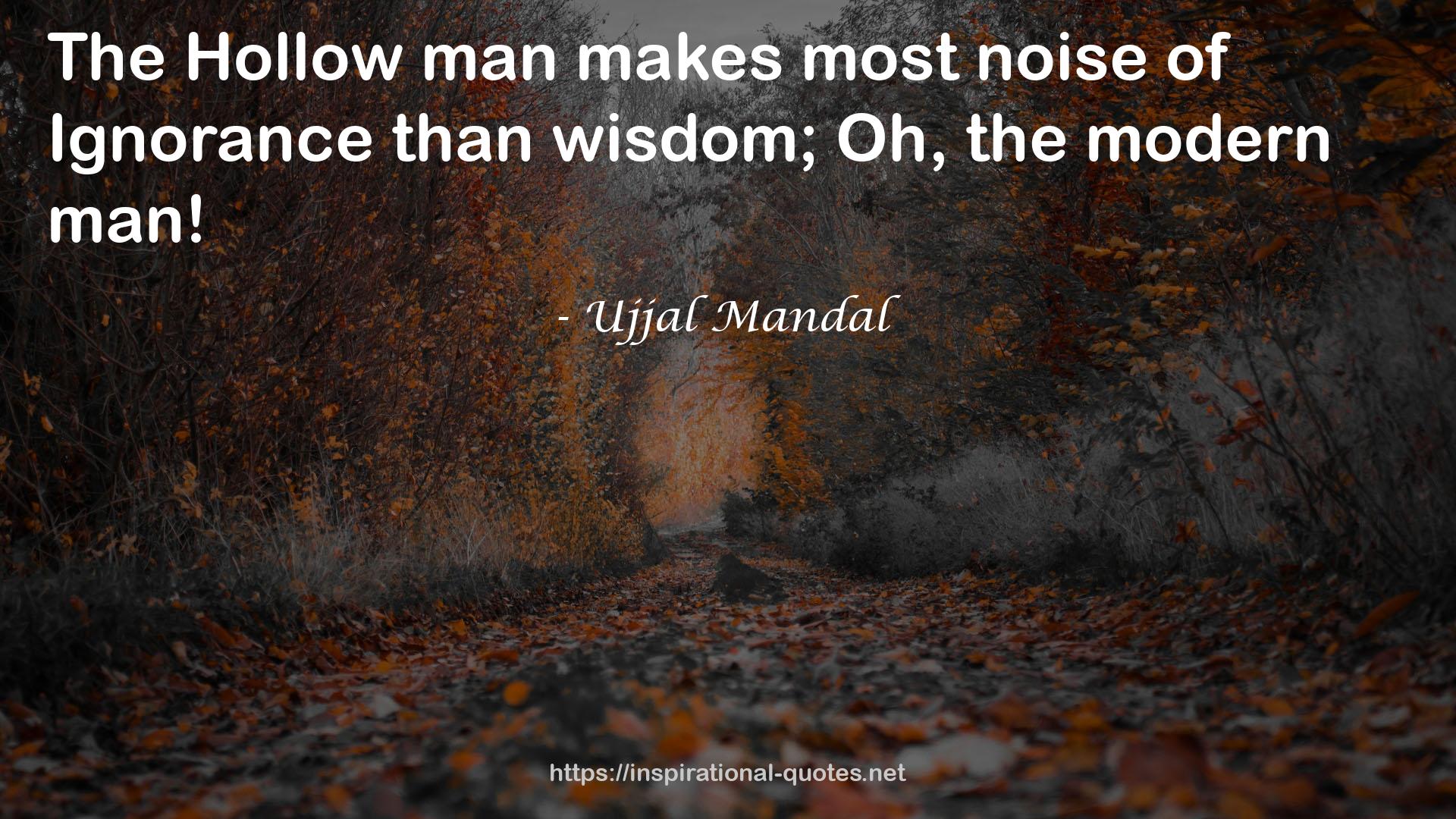 Ujjal Mandal QUOTES